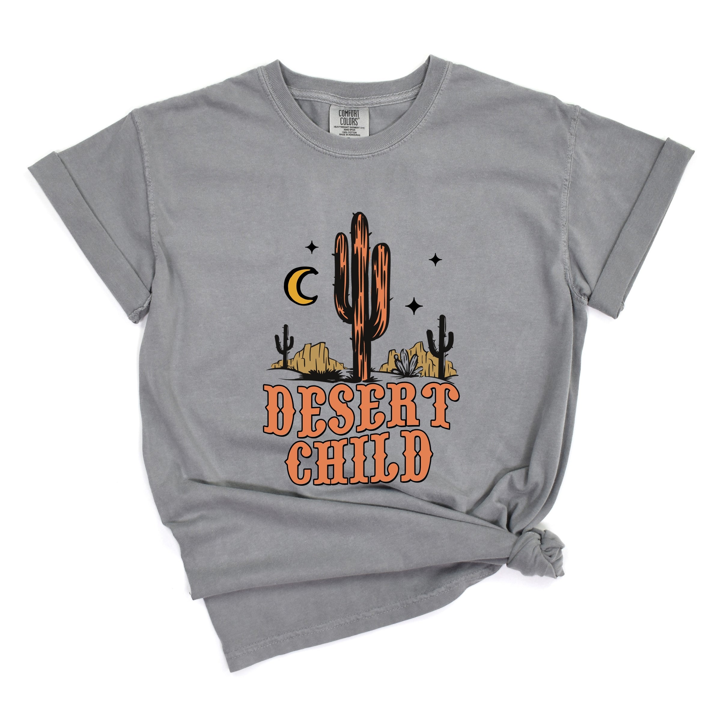 Desert Child - Women's Garment Dyed Graphic T-Shirt