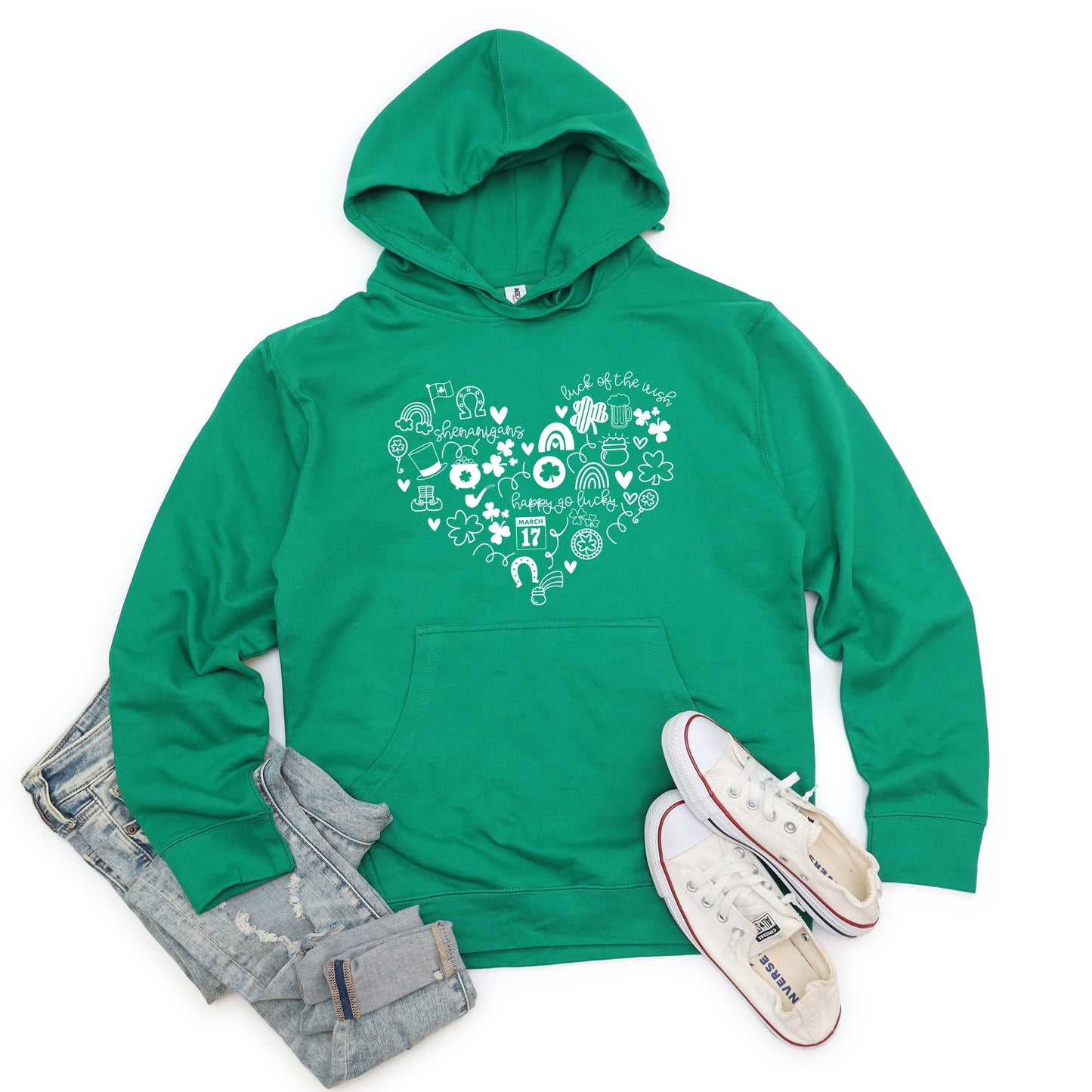 St. Patrick's Heart | Hoodie