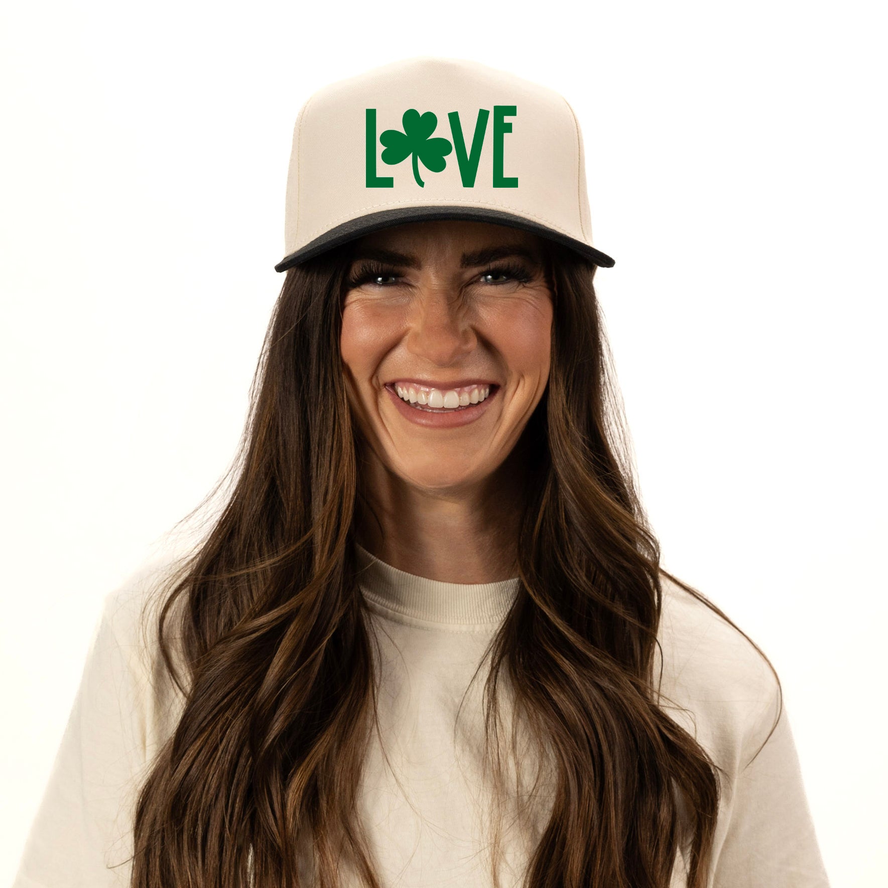 Love Clover | Canvas Trucker Hat