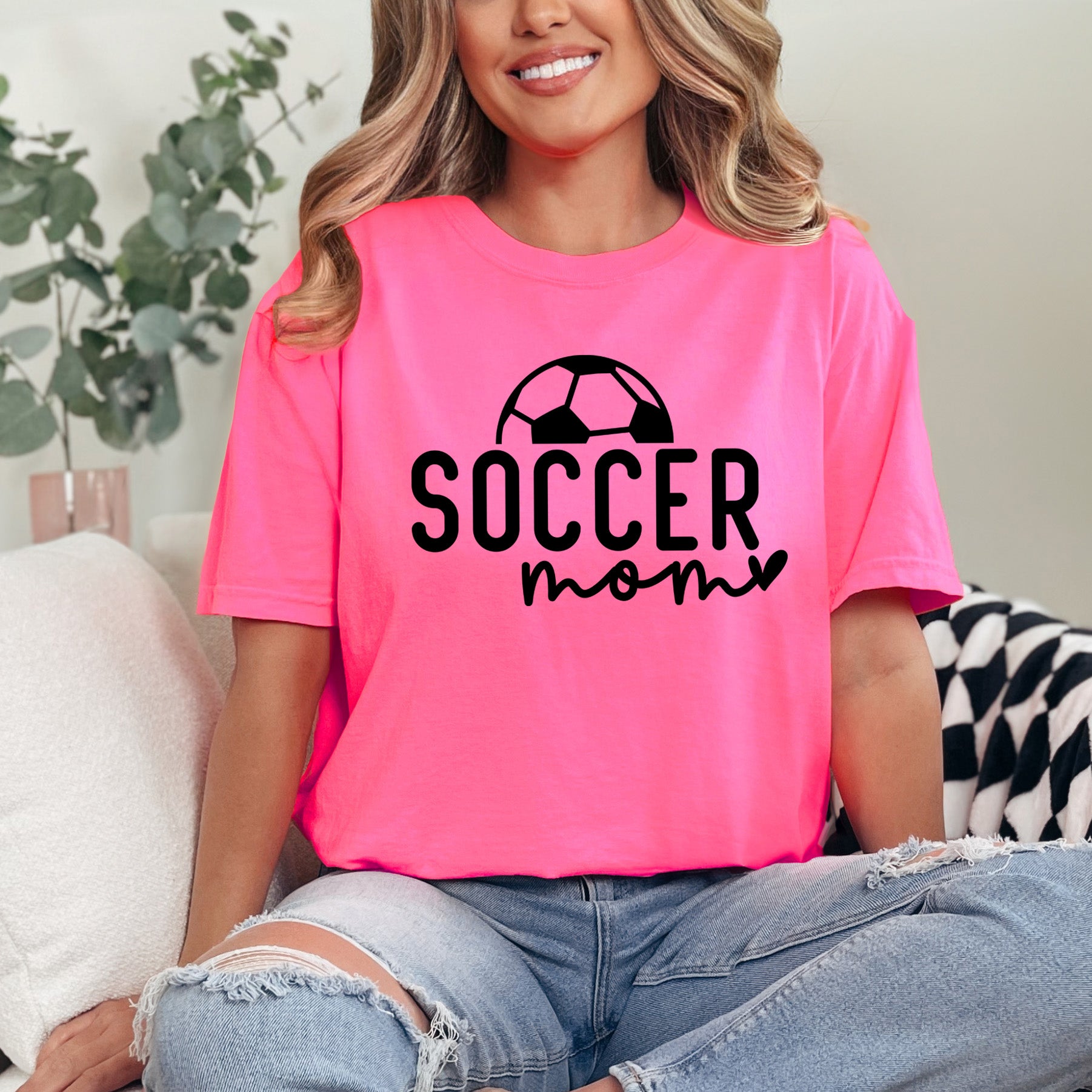 Soccer Mom Ball | Garment Dyed Short Sleeve Tee