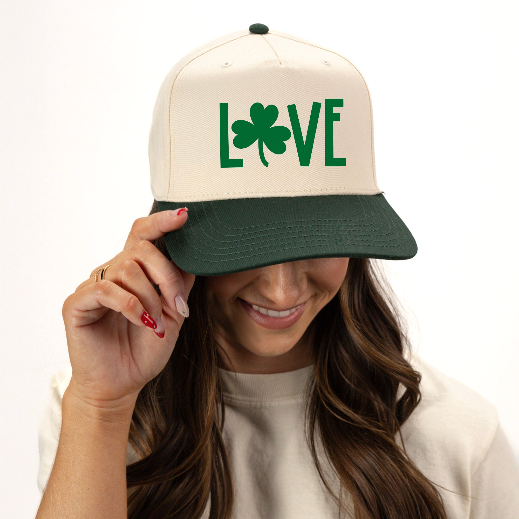 Love Clover | Canvas Trucker Hat