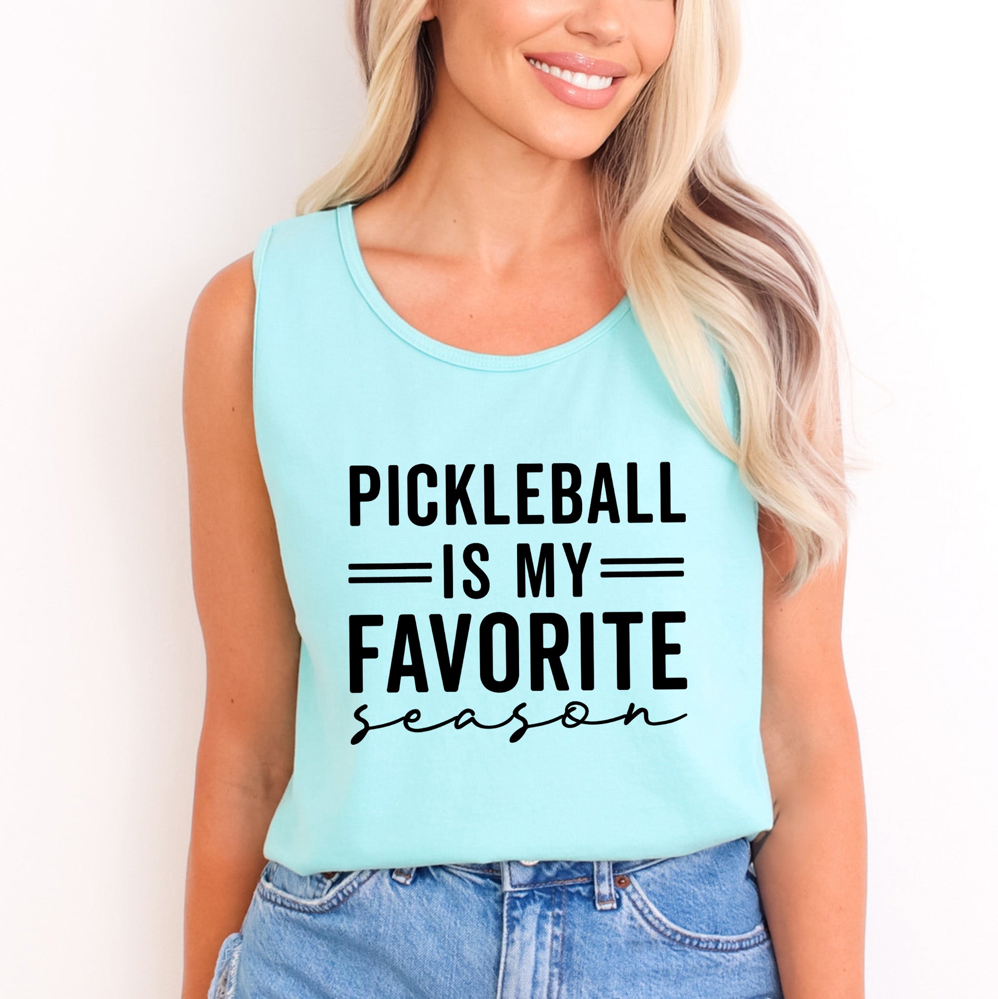 Pickleball Is My Favorite Season | Garment Dyed Tank