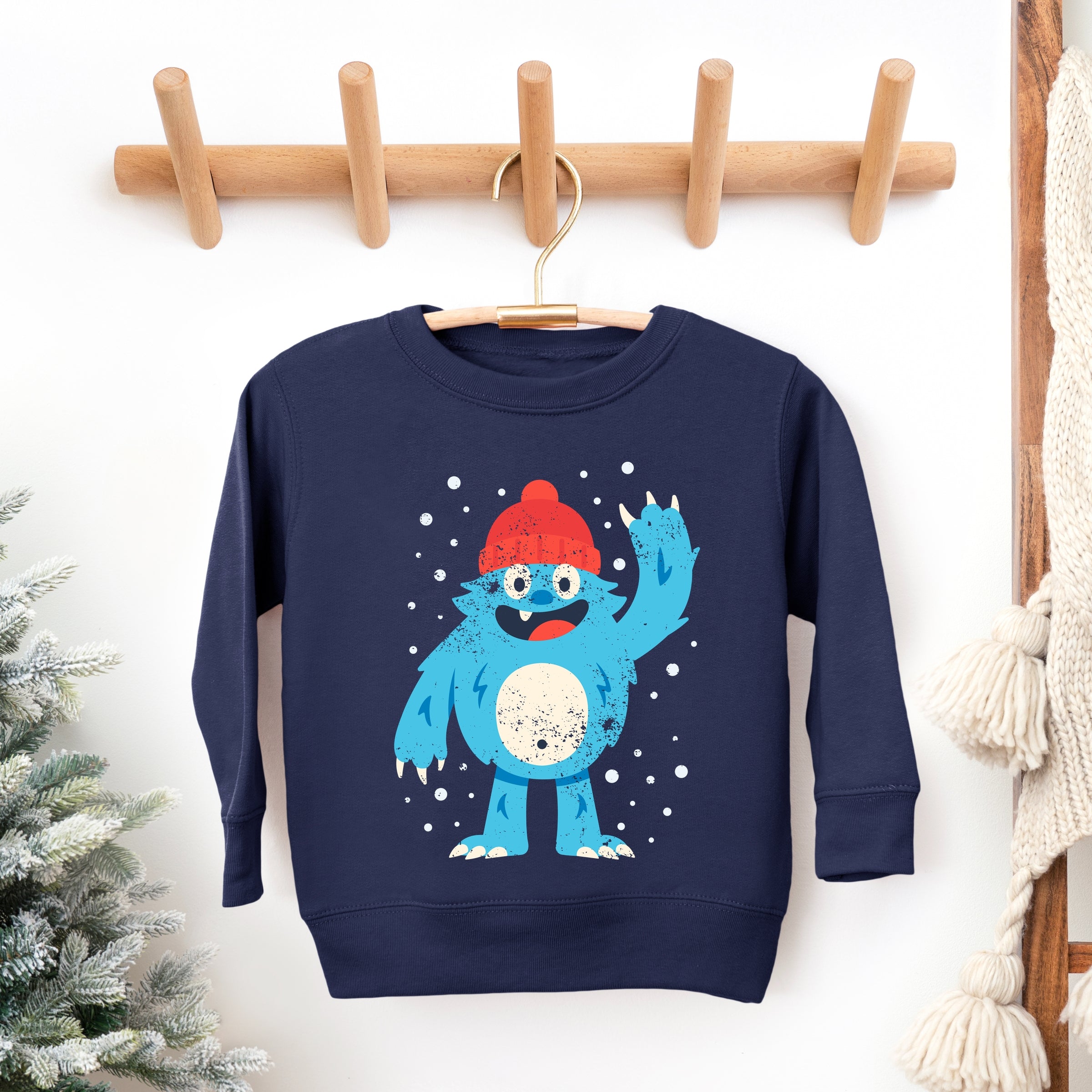 Blue Yeti Distressed - Toddler Graphic Sweatshirt