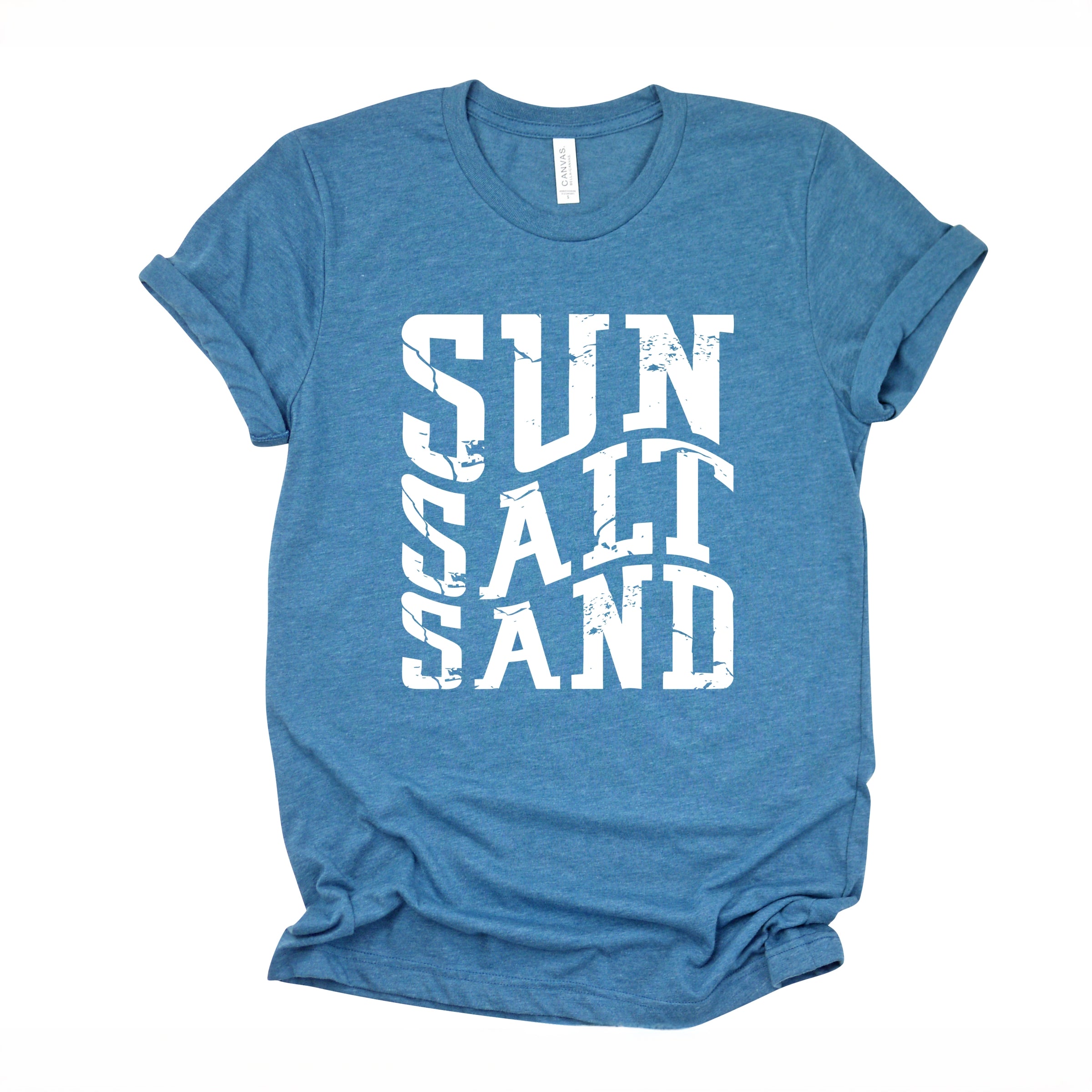 Sun Salt Sand Wavy - Womens Short Sleeve Tee