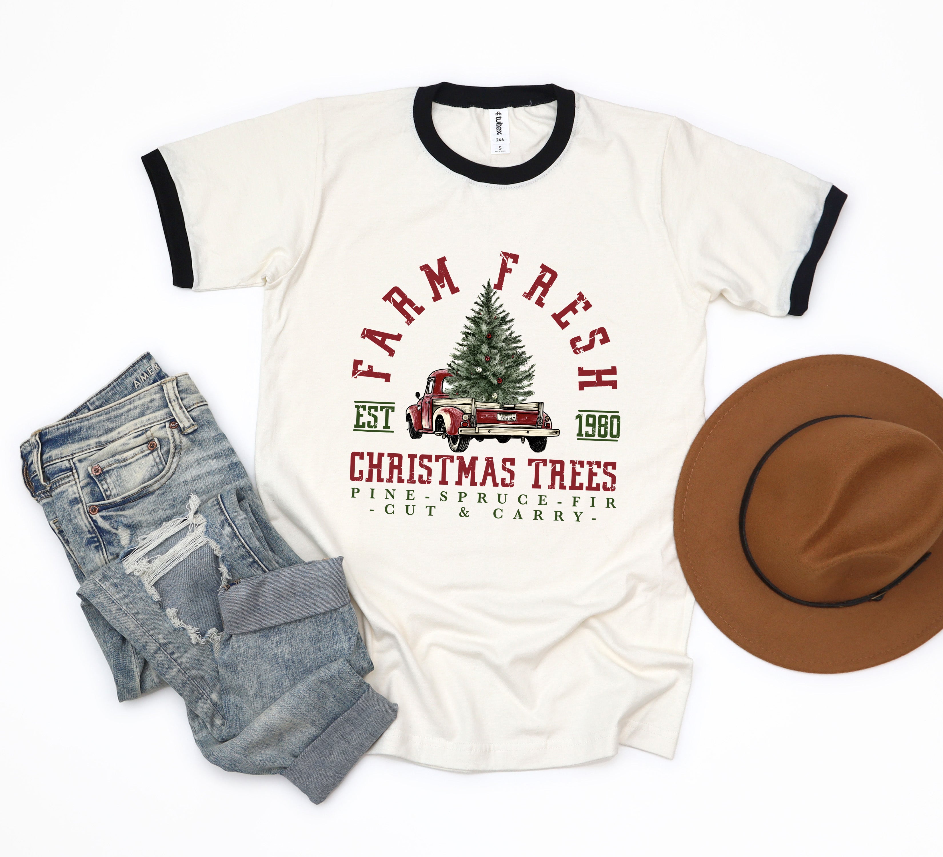 Farm Fresh Cut And Carry | Ringer Tee