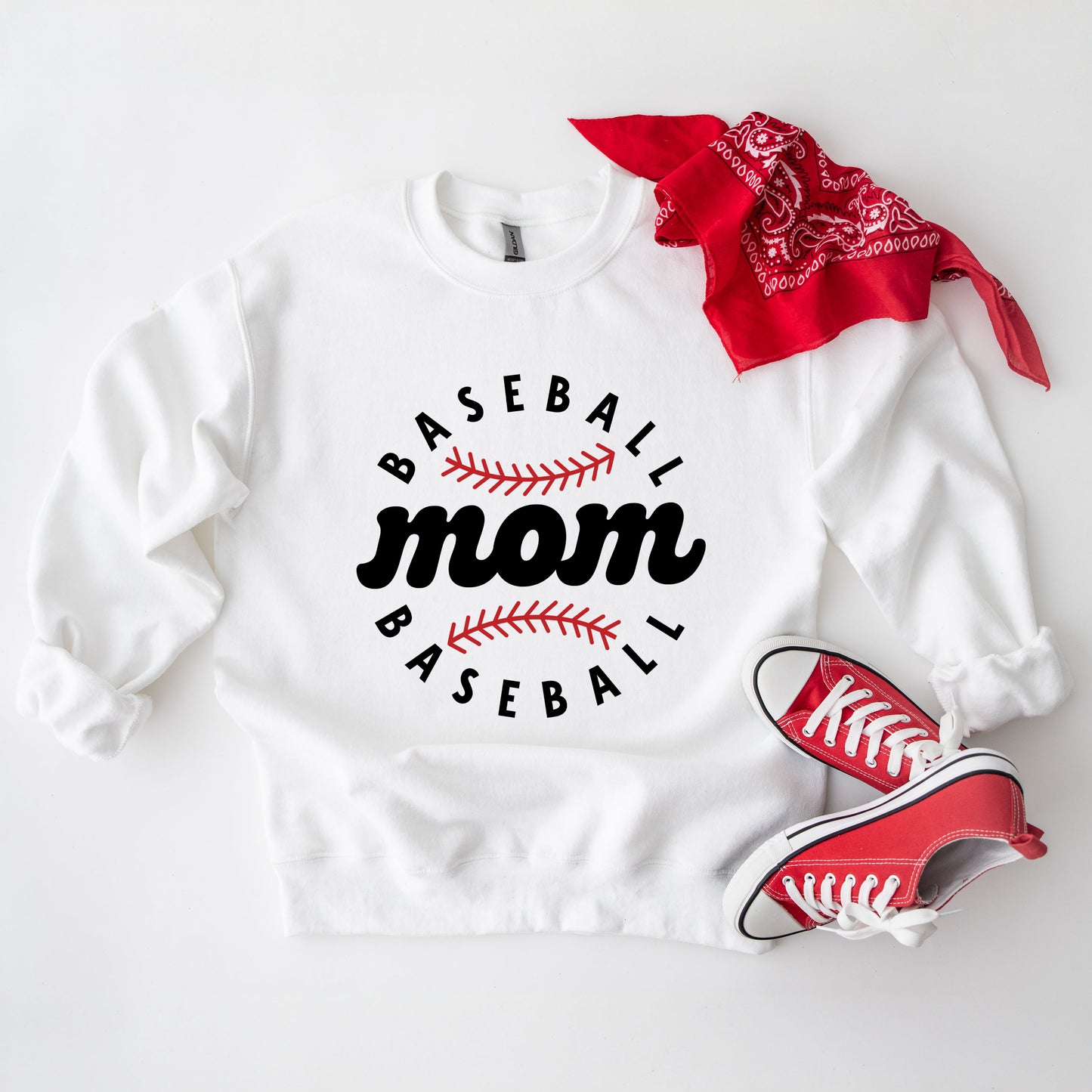 Baseball Mom Baseball | Sweatshirt