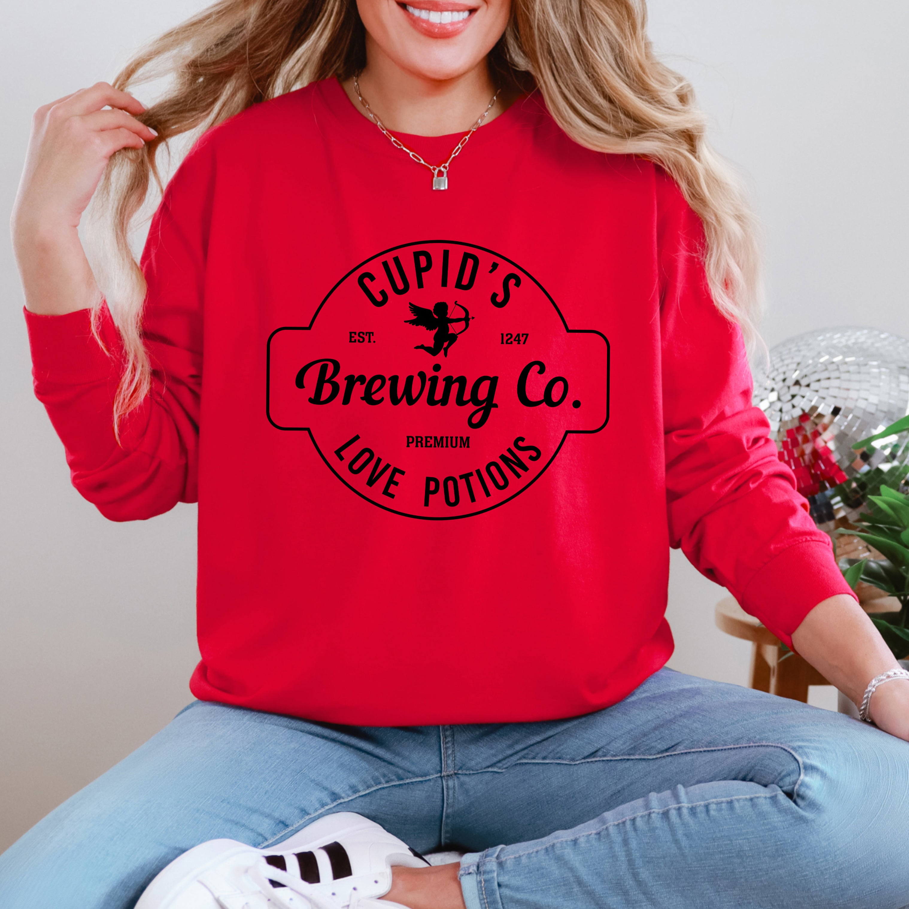 Cupid's Brewing Co. | Garment Dyed Long Sleeve