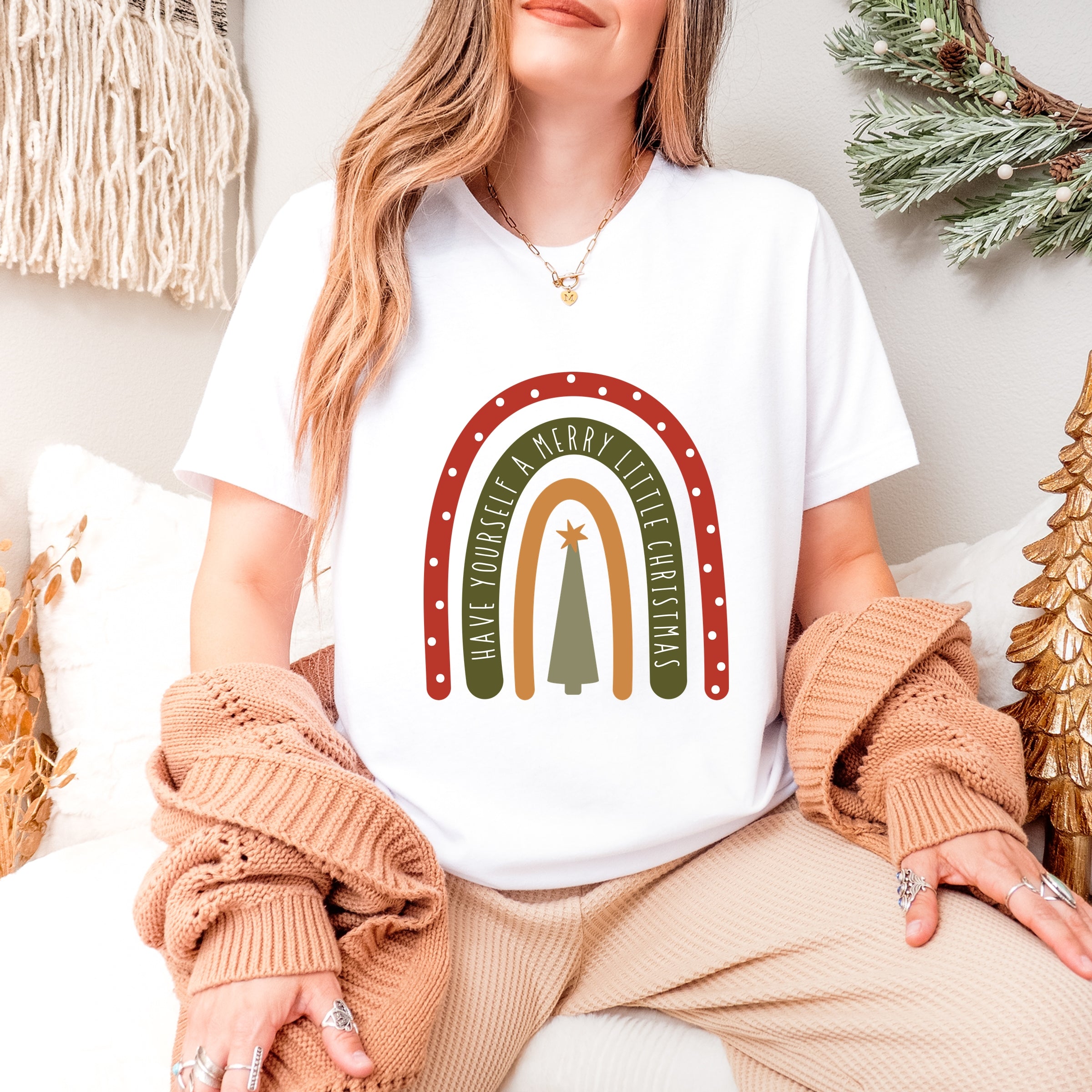 Boho Have Yourself Rainbow - Women's Short Sleeve Graphic T-Shirt