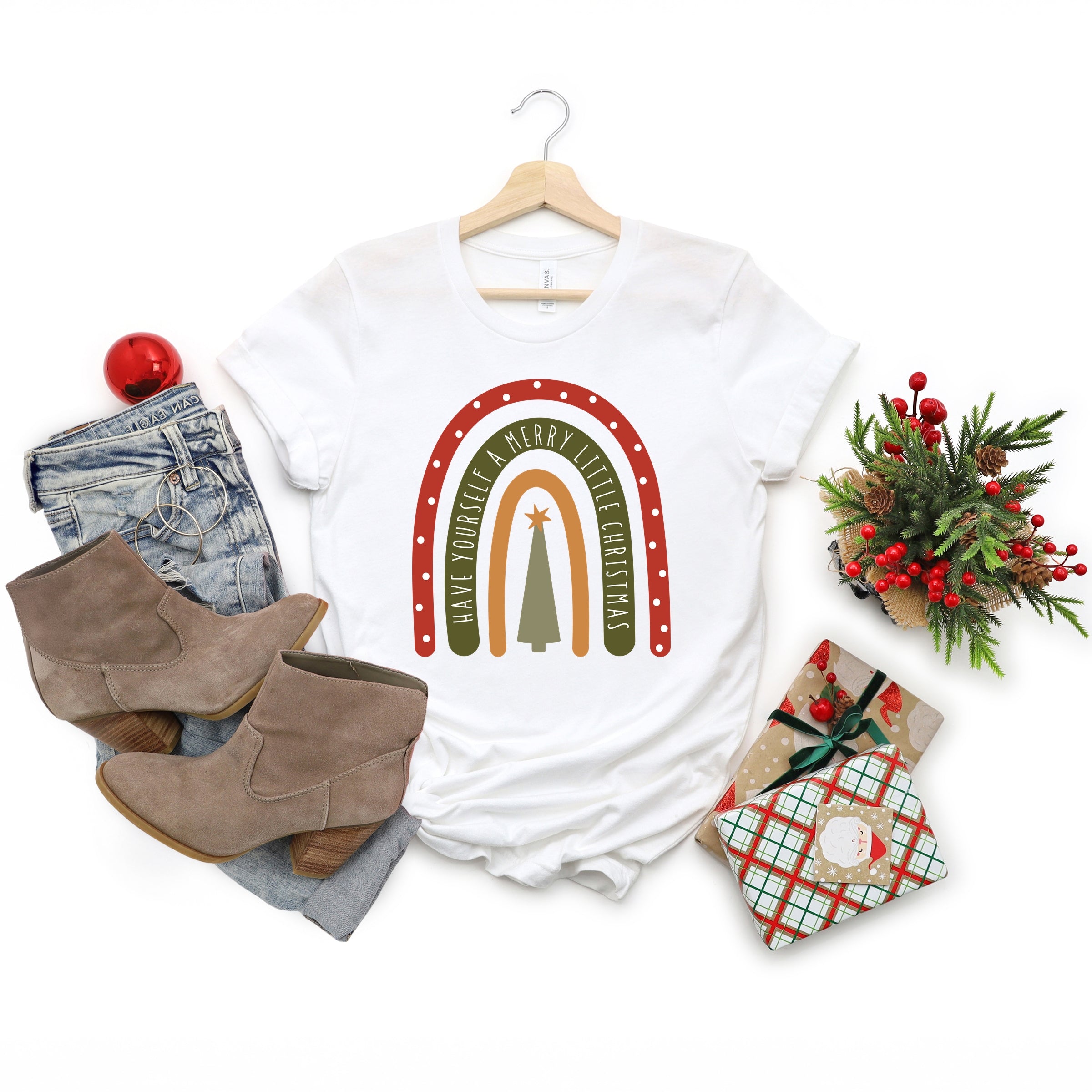 Boho Have Yourself Rainbow - Women's Short Sleeve Graphic T-Shirt