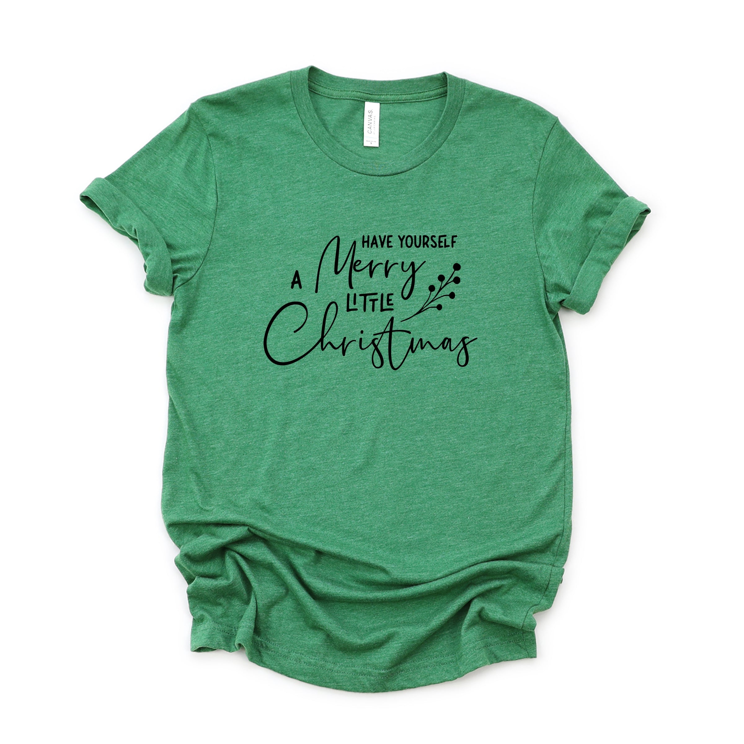 Have Yourself A Merry Little Christmas Berries - Womens Short Sleeve Tee