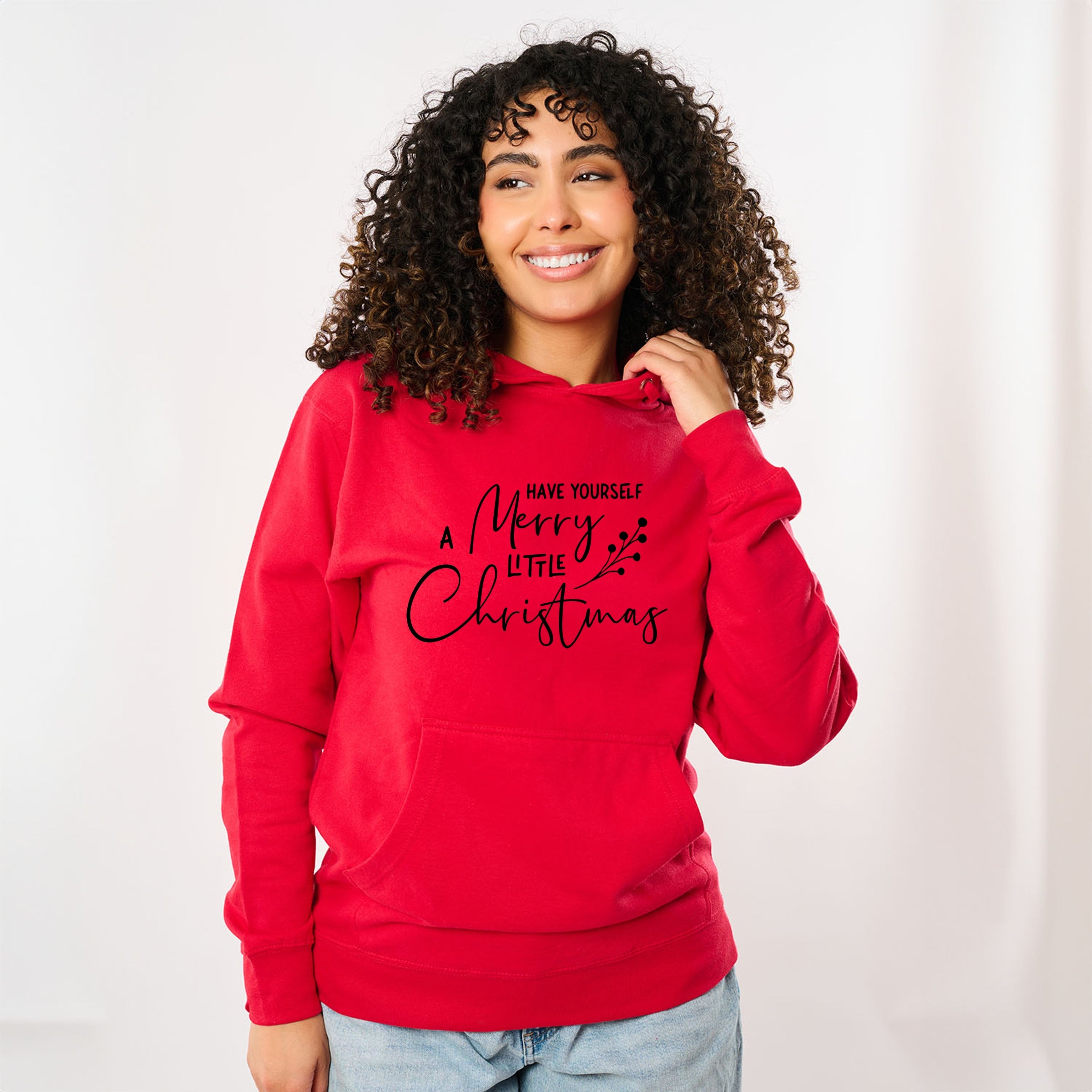 Have Yourself A Merry Little Christmas Berries - Womens Hoodie