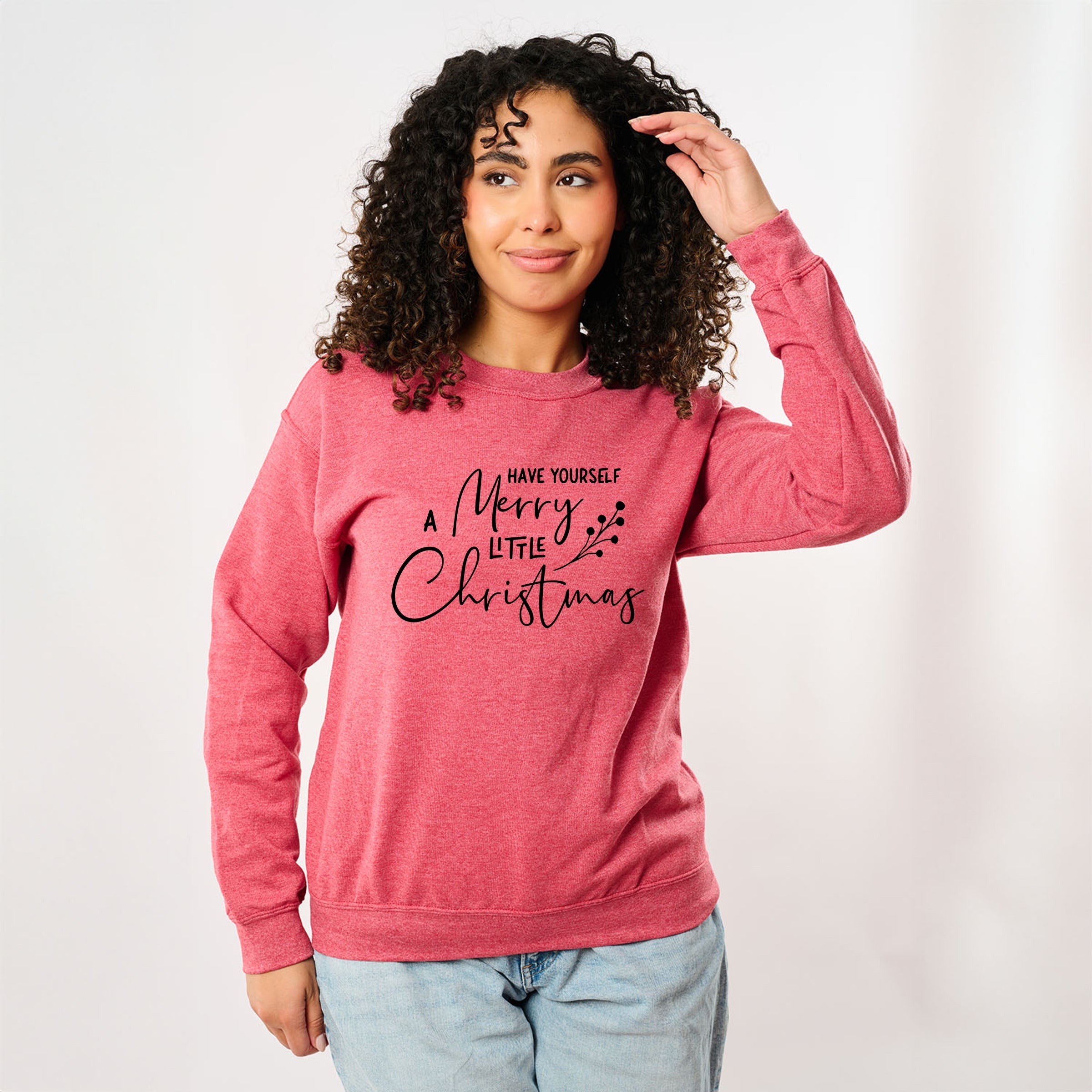 Have Yourself A Merry Little Christmas Berries - Womens Sweatshirt