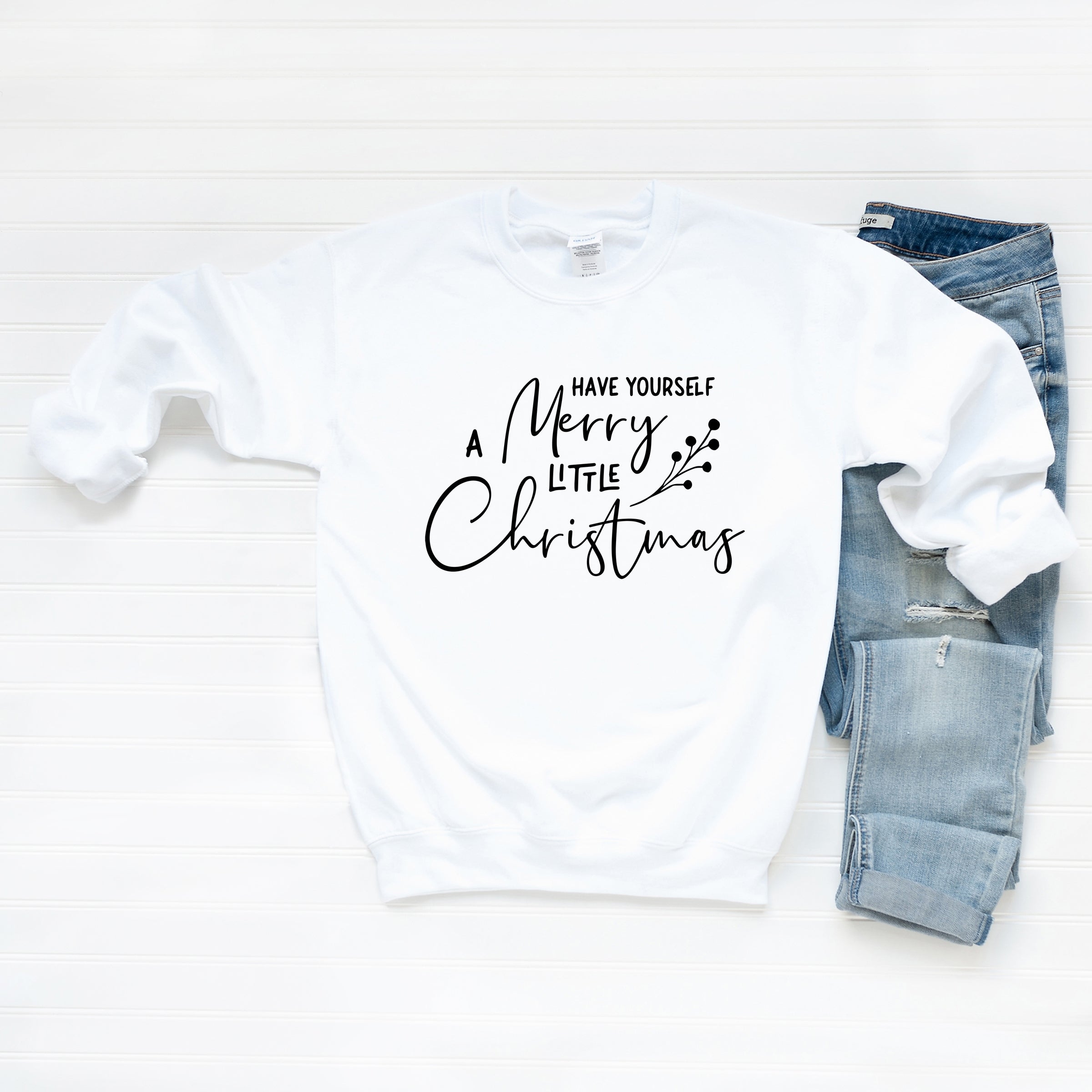 Have Yourself A Merry Little Christmas Berries - Womens Sweatshirt