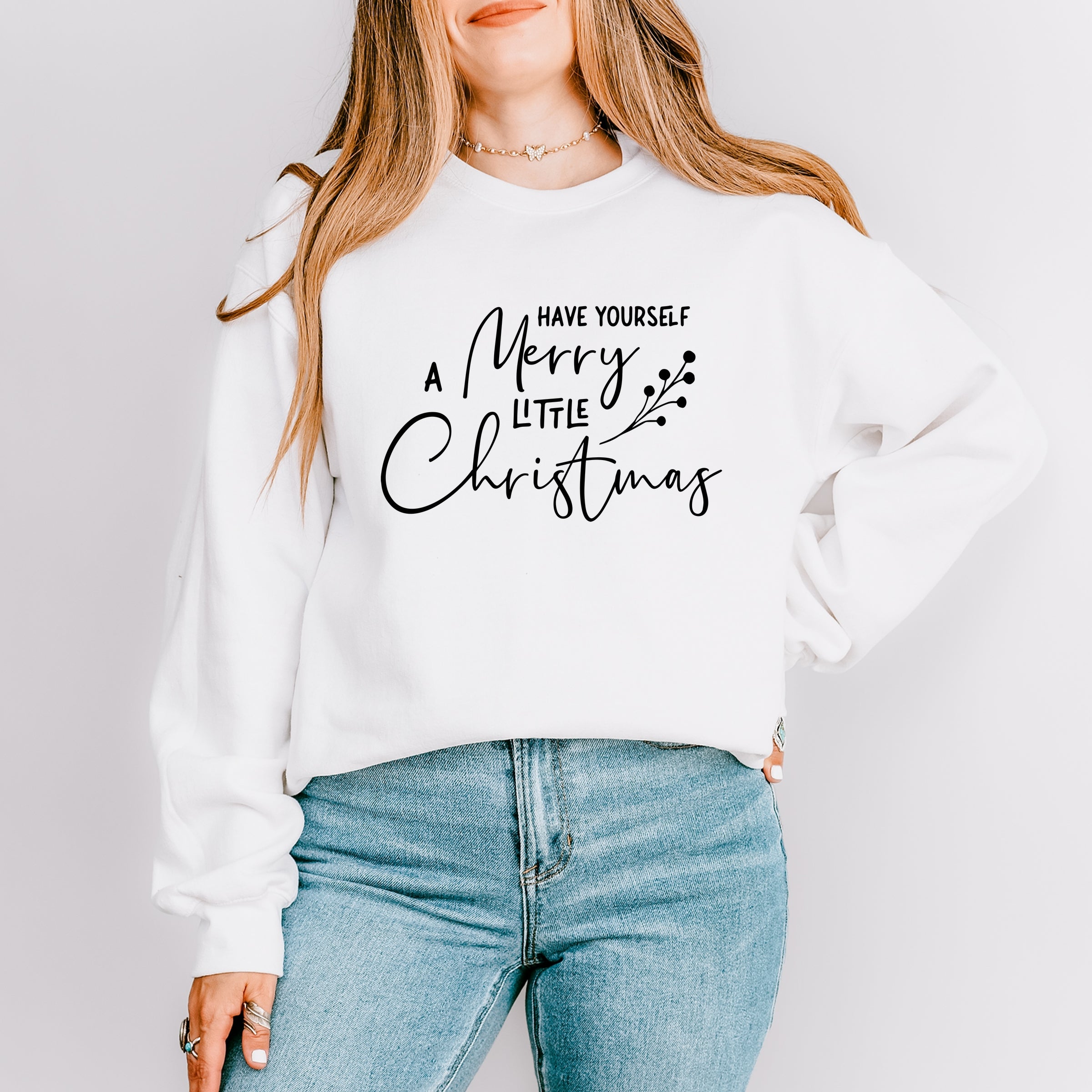 Have Yourself A Merry Little Christmas Berries - Women's Sweatshirt