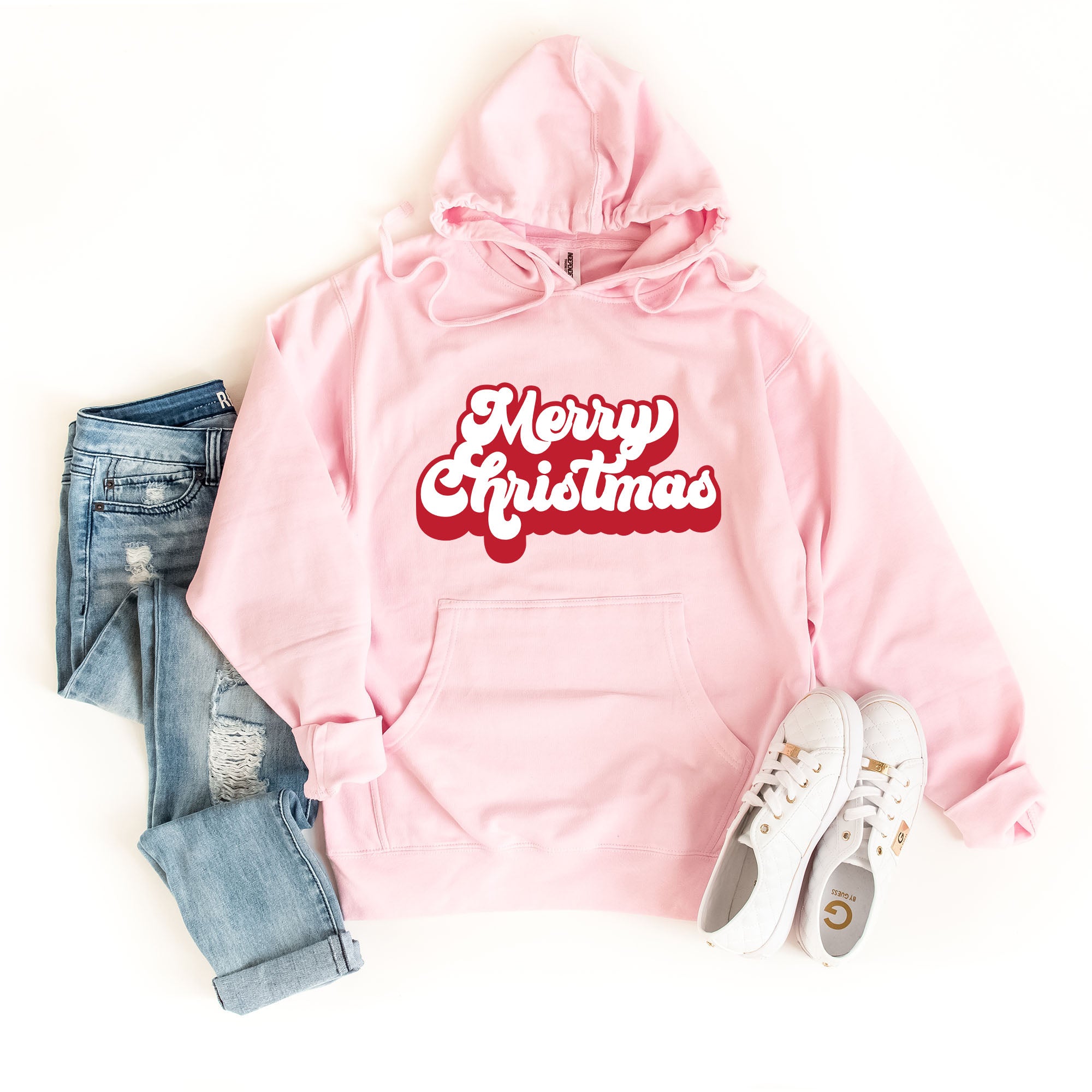 Retro Merry Christmas | Hoodie