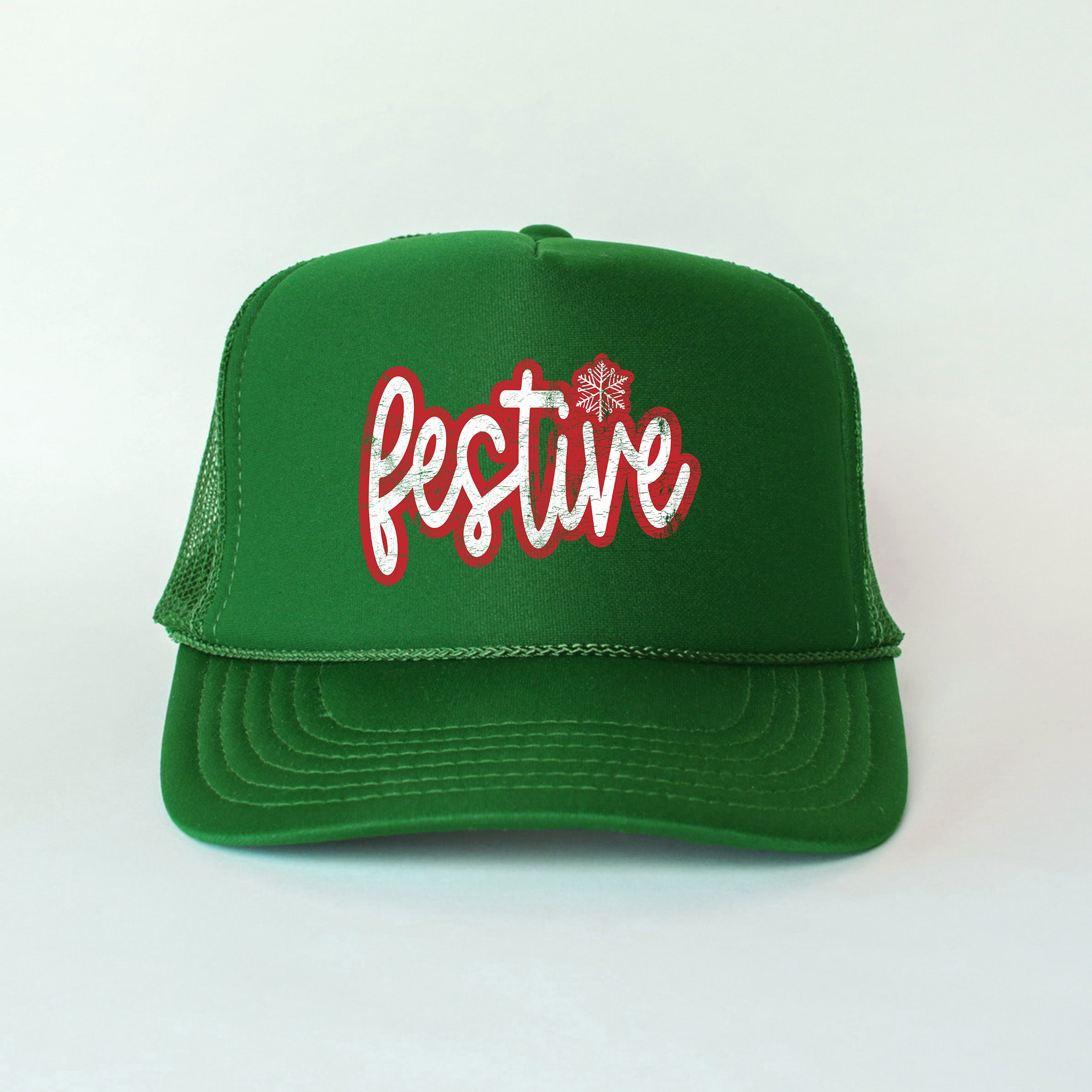 Festive Snowflake | Foam Trucker Hat