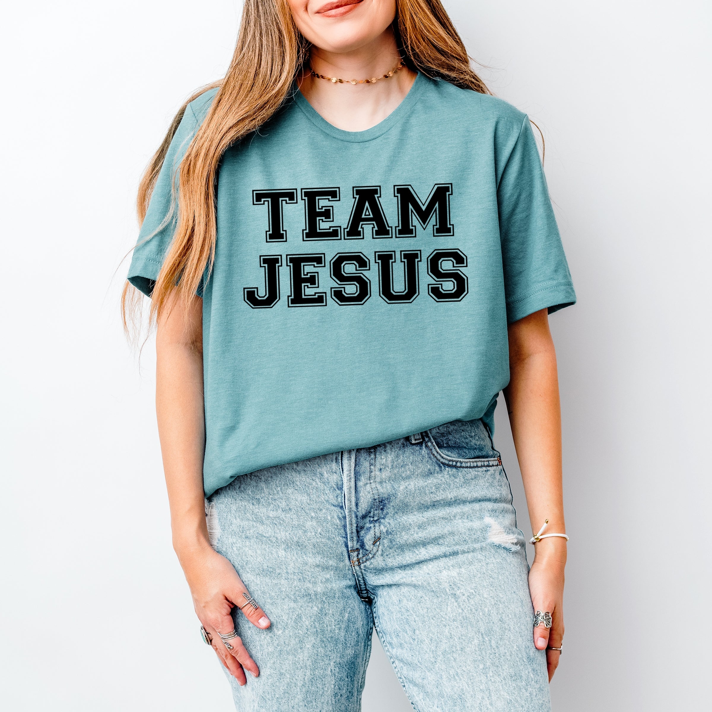 Team Jesus - Women's Short Sleeve Graphic T-Shirt