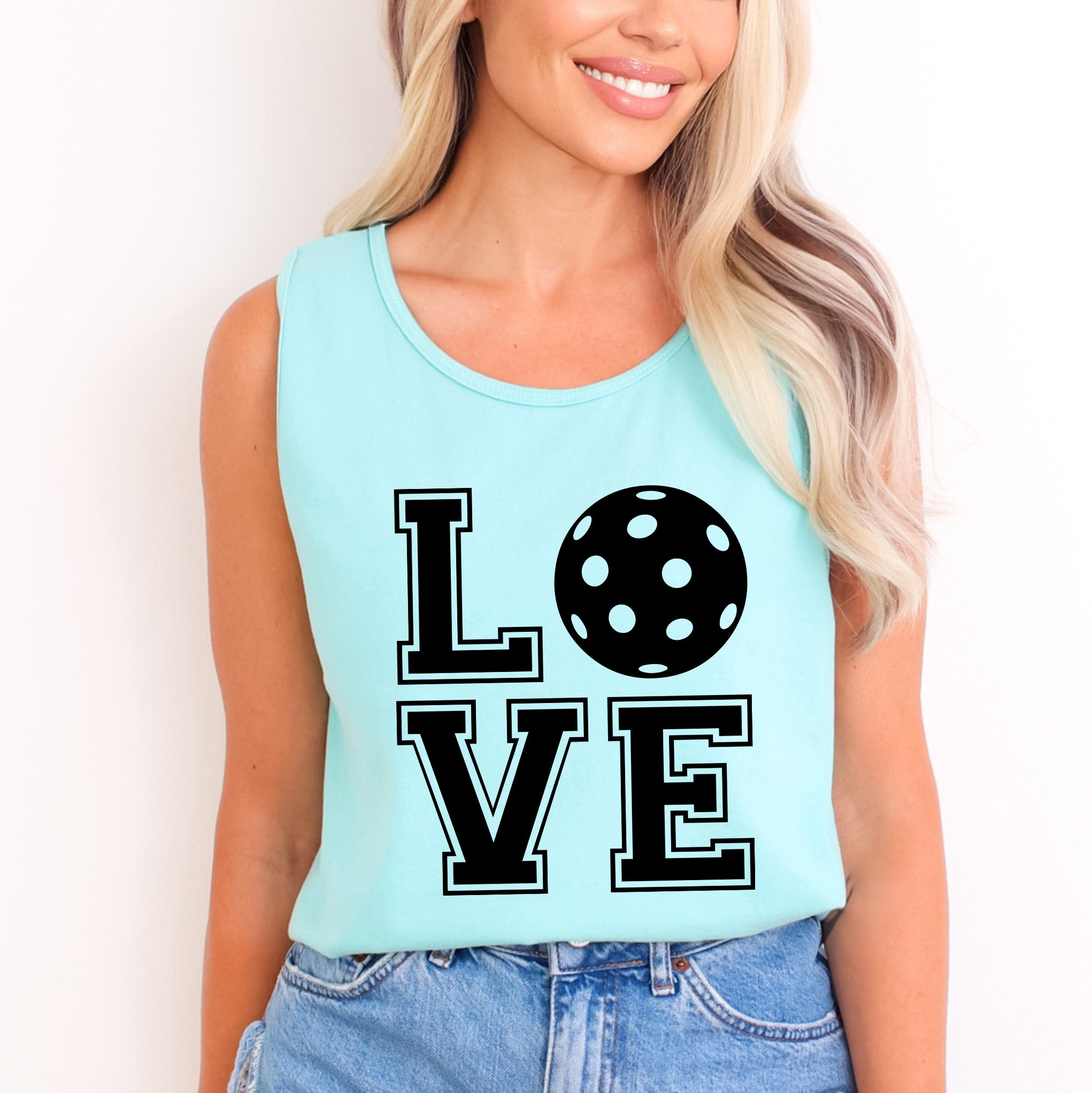 Pickleball Love | Garment Dyed Tank