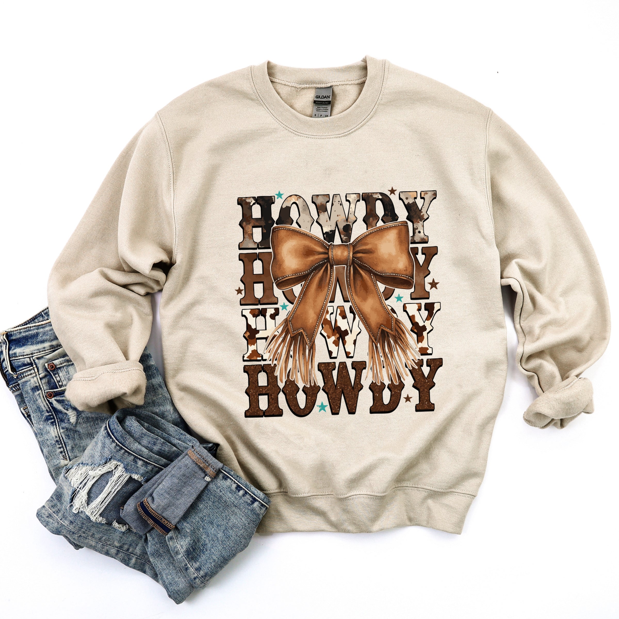Coquette Howdy Stacked - Women's Graphic Sweatshirt