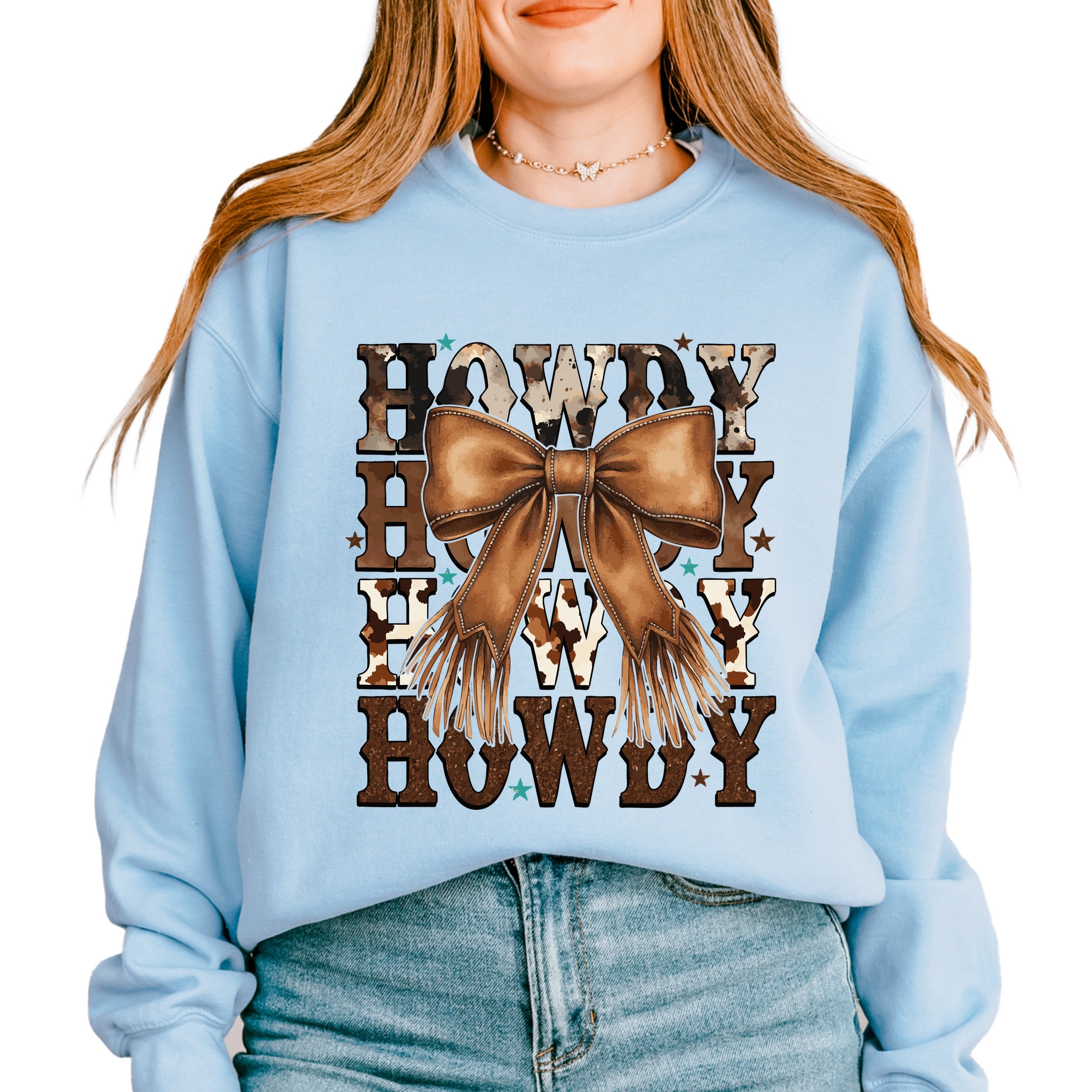 Coquette Howdy Stacked - Women's Graphic Sweatshirt