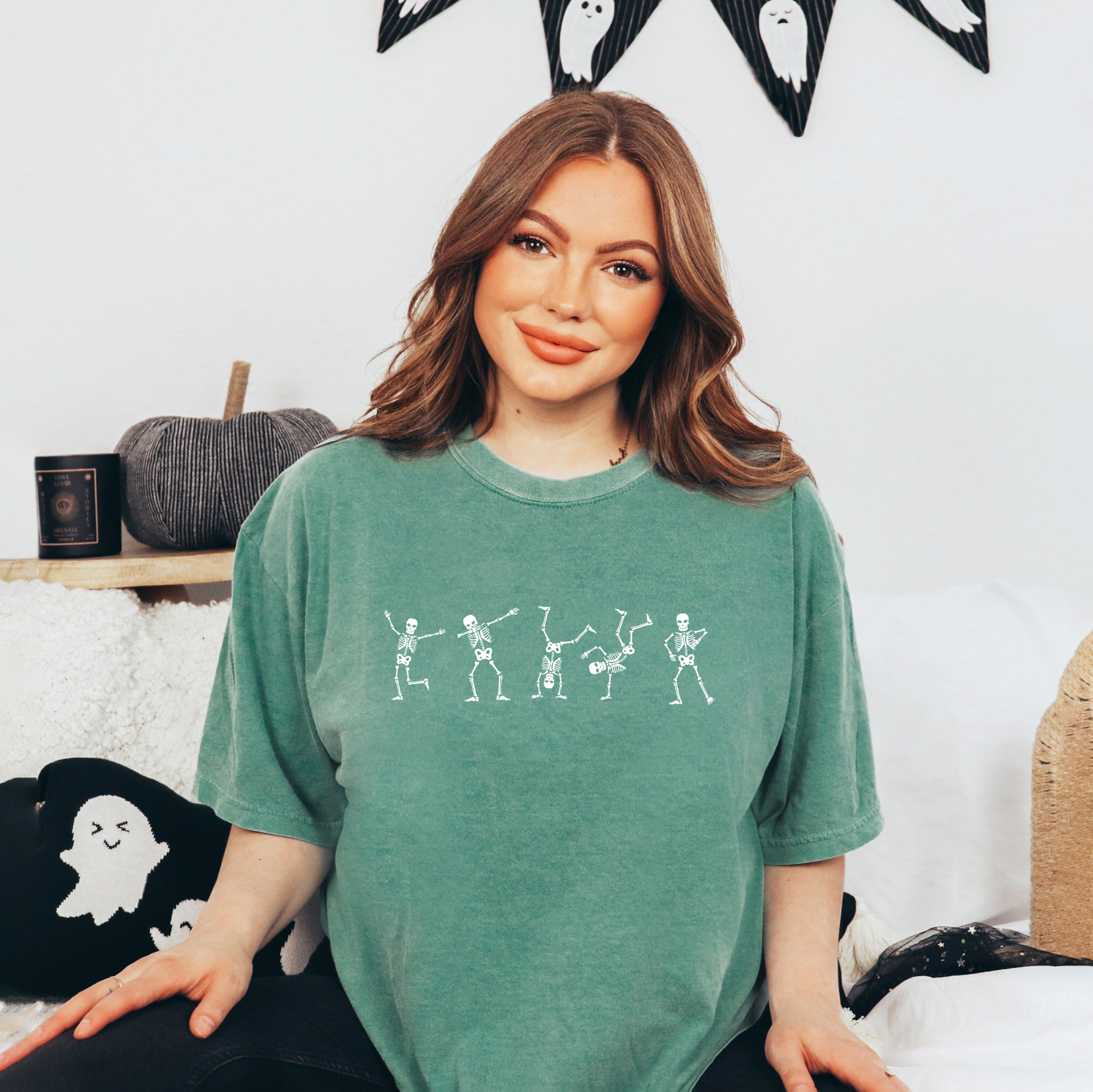 Dancing Skeleton | Garment Dyed Tee