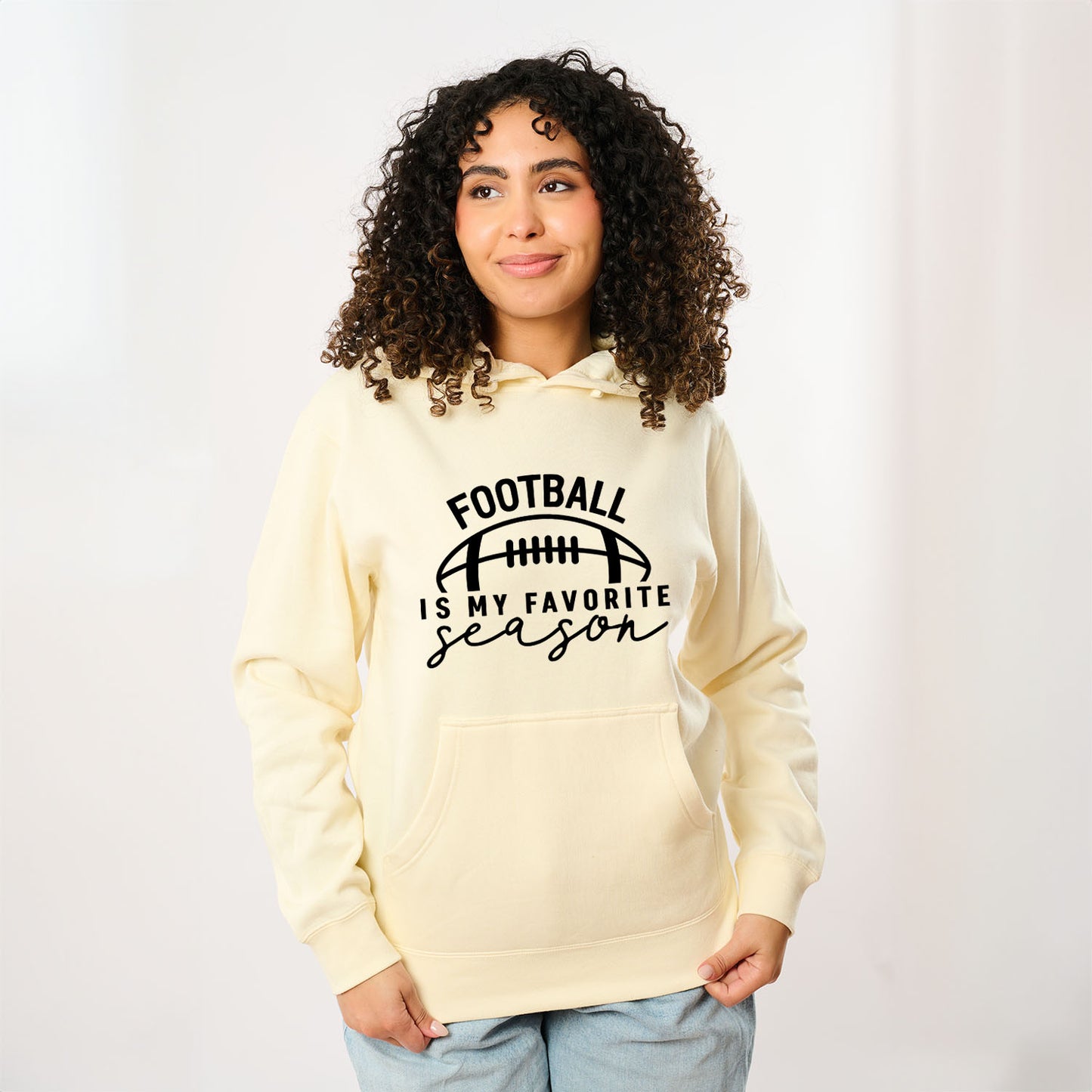 Football Is My Favorite Season Ball | Hoodie