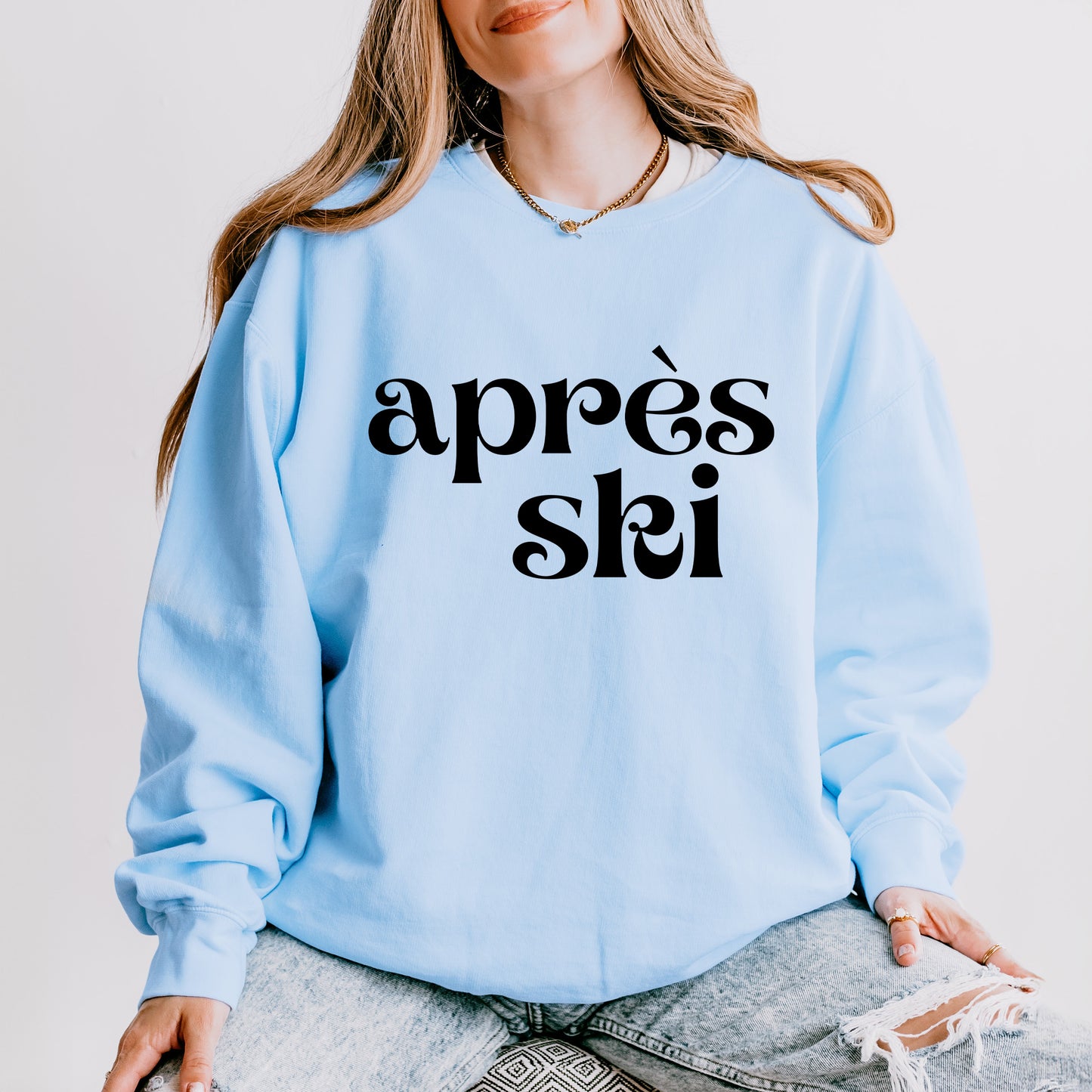Apres Ski | Lightweight Garment Dyed Sweatshirt