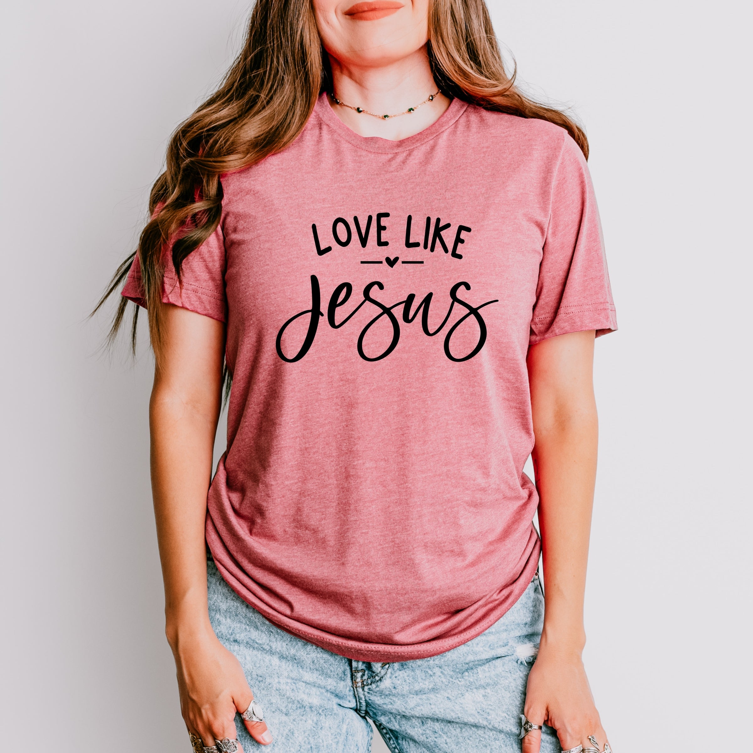 Love Like Jesus - Women's Short Sleeve Graphic T-Shirt