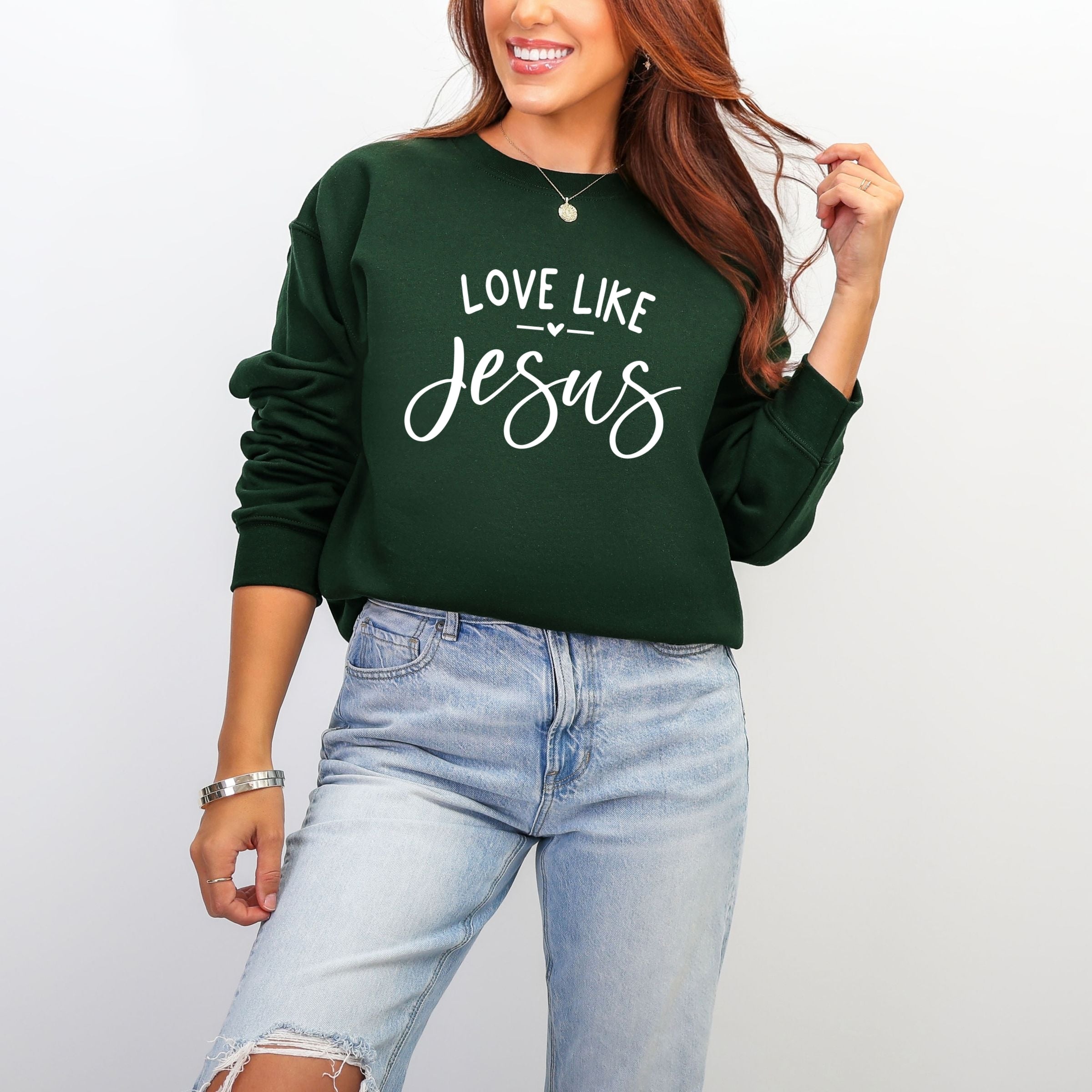 Love Like Jesus - Women's Graphic Sweatshirt