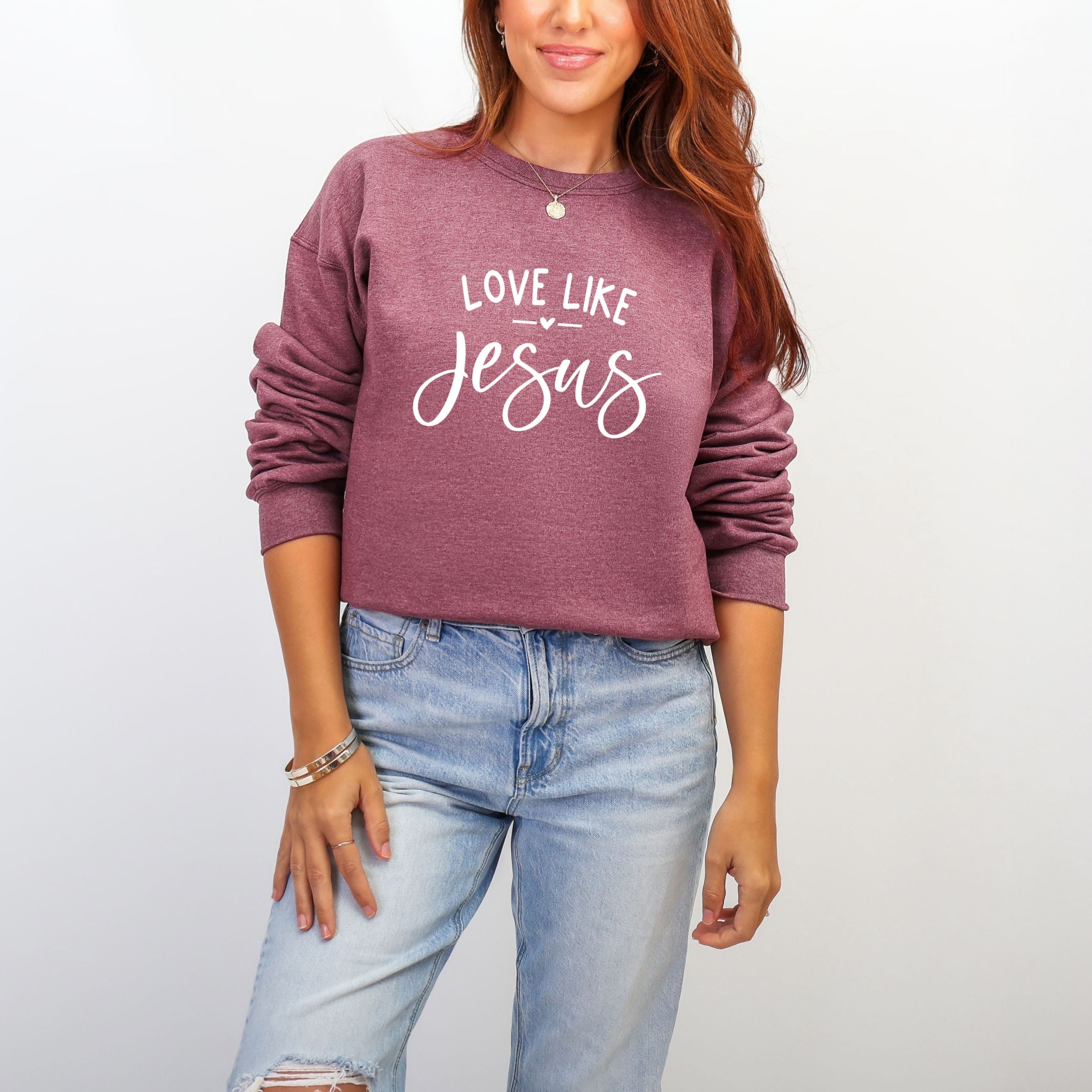 Love Like Jesus - Women's Graphic Sweatshirt