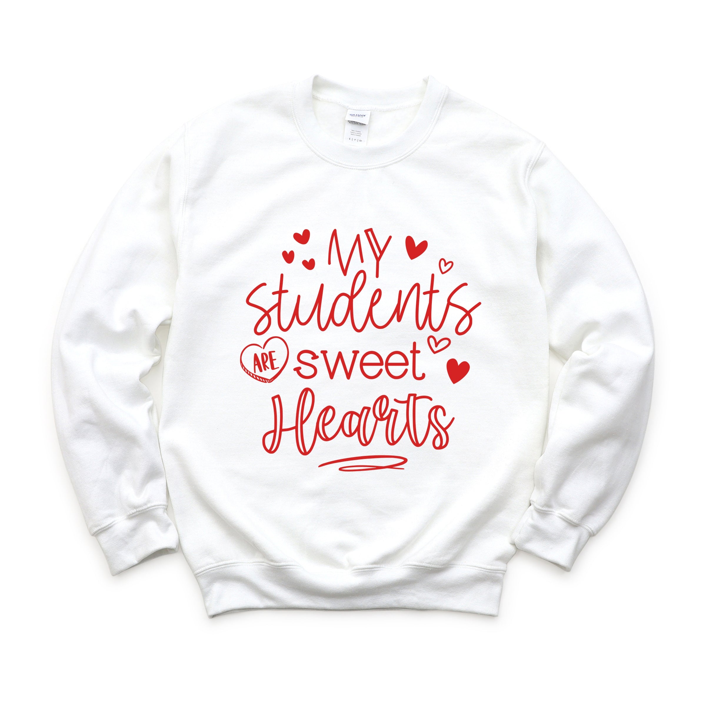 16205RED_F-SWT White