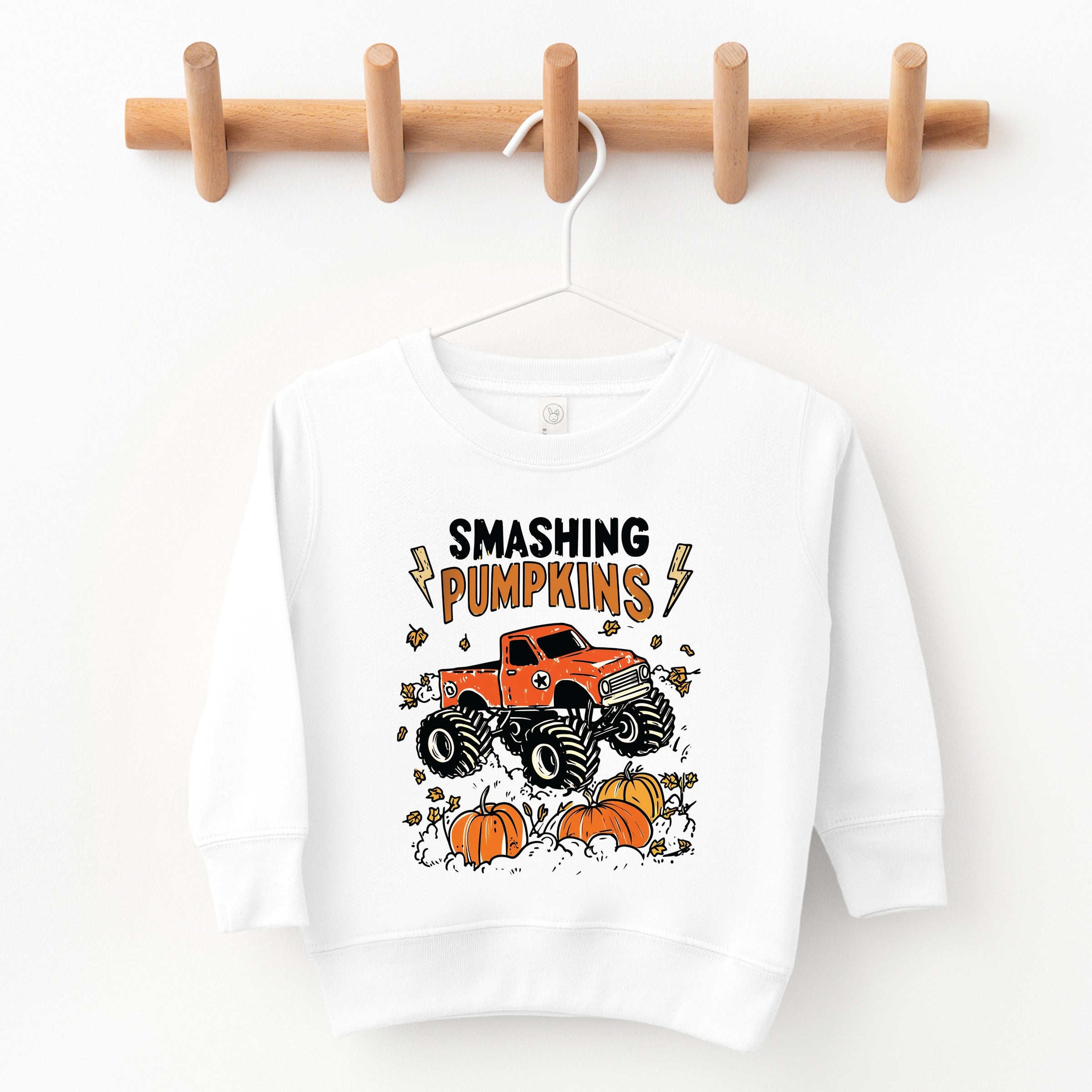 Smashing Pumpkins Monster Truck - Toddler Graphic Sweatshirt and Youth Graphic Sweatshirt