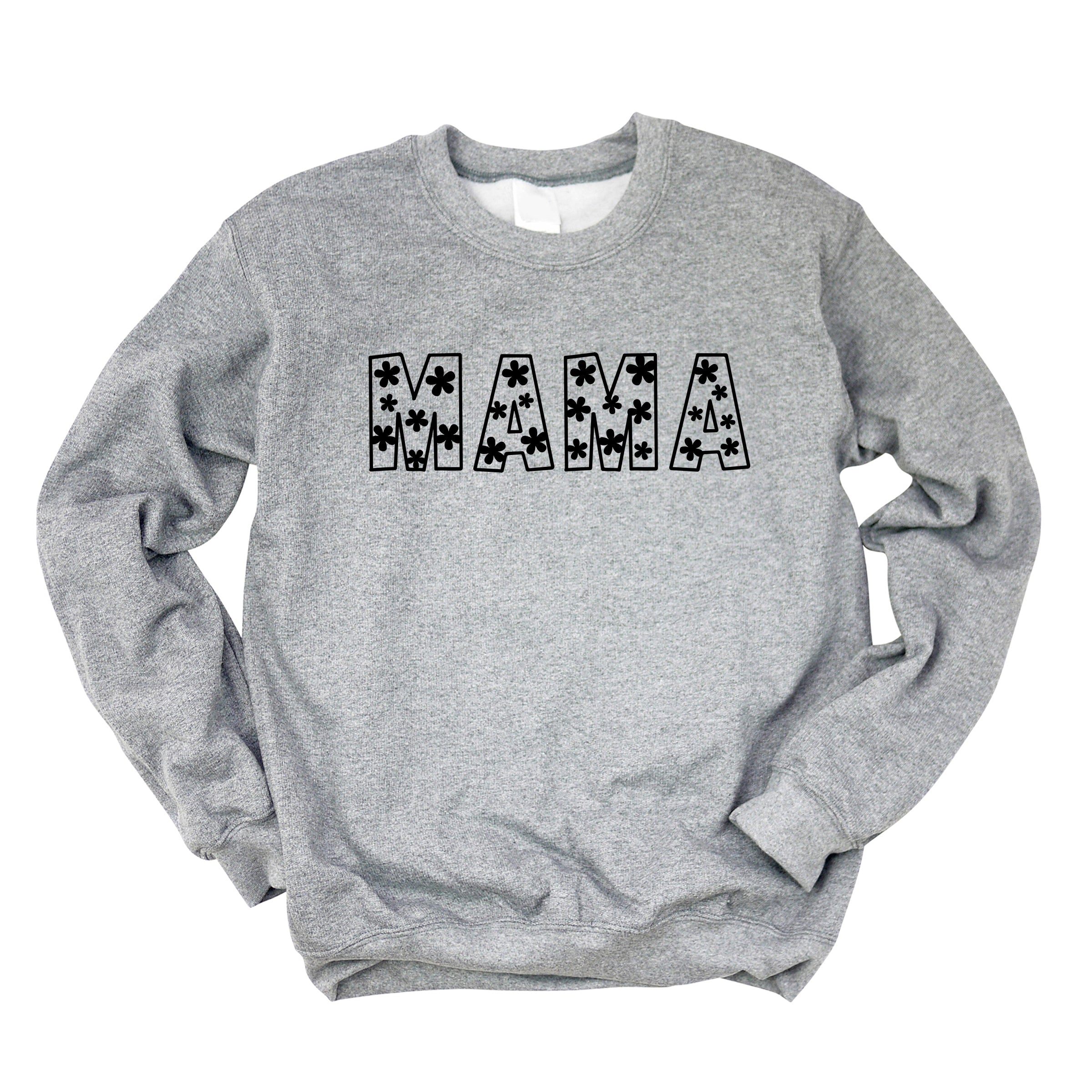 Flower Mama Bold - Women's Graphic Sweatshirt