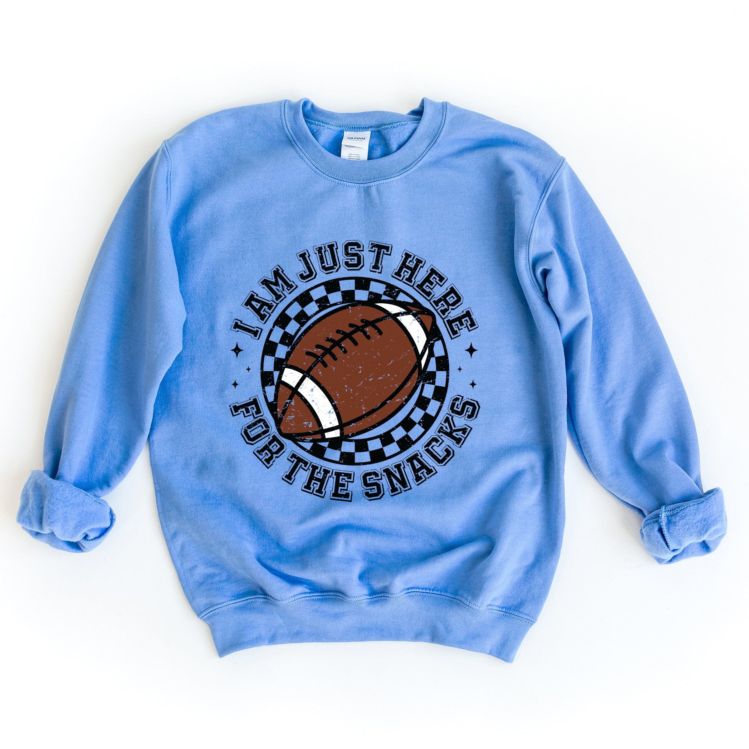 I Am Just Here For The Snacks - Women's Graphic Sweatshirt