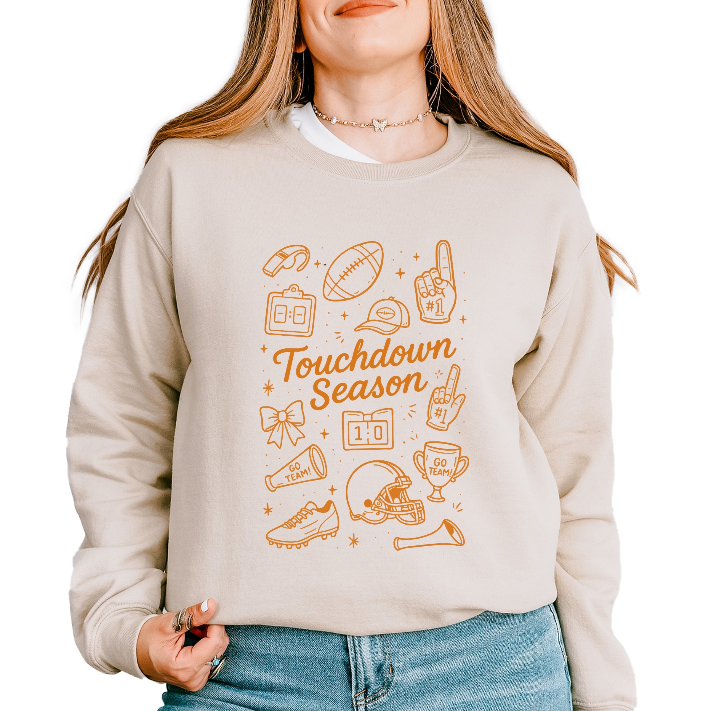 Touchdown Season Go Team - Sweatshirt