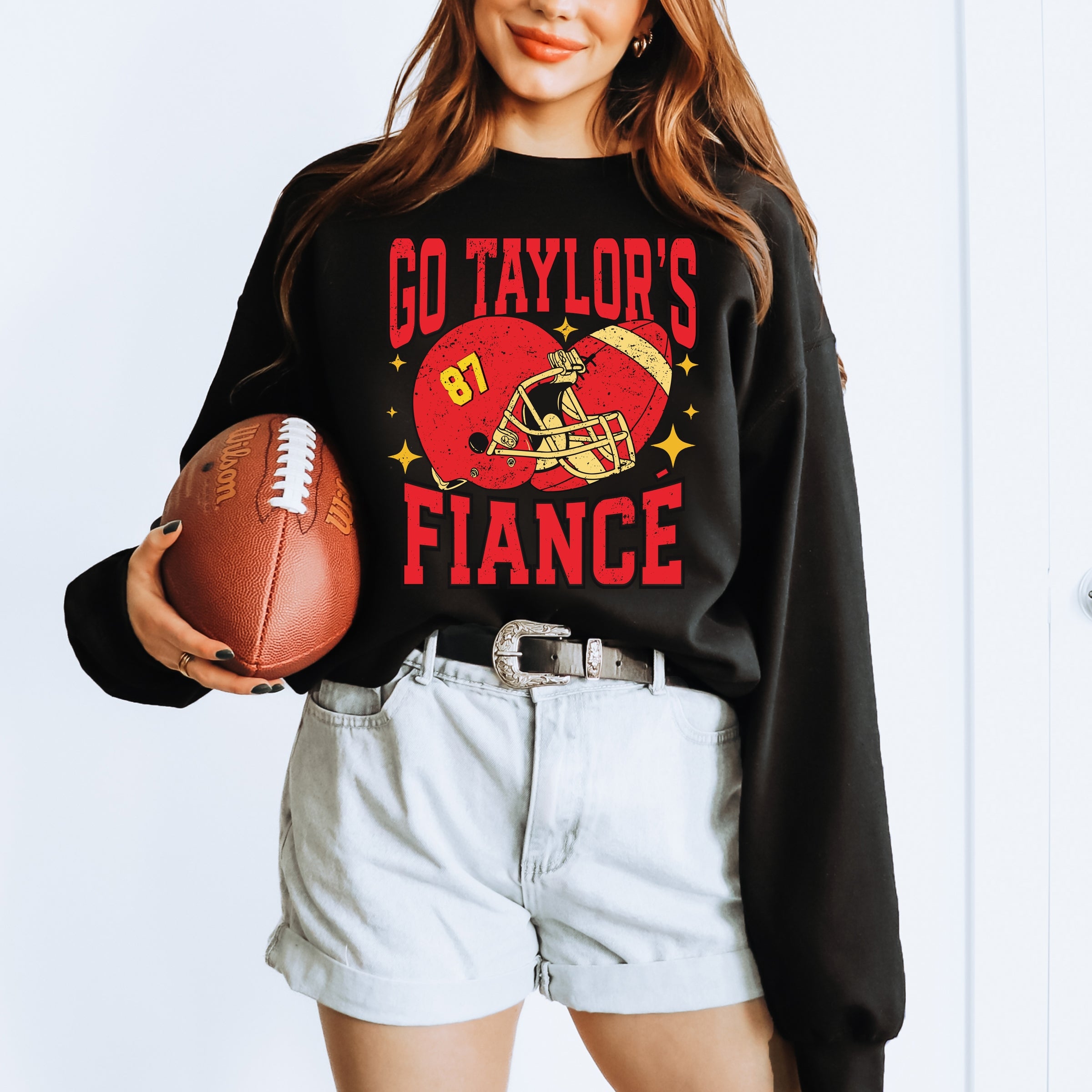 Go Taylor's Fiance Sparkle - Womens Sweatshirt