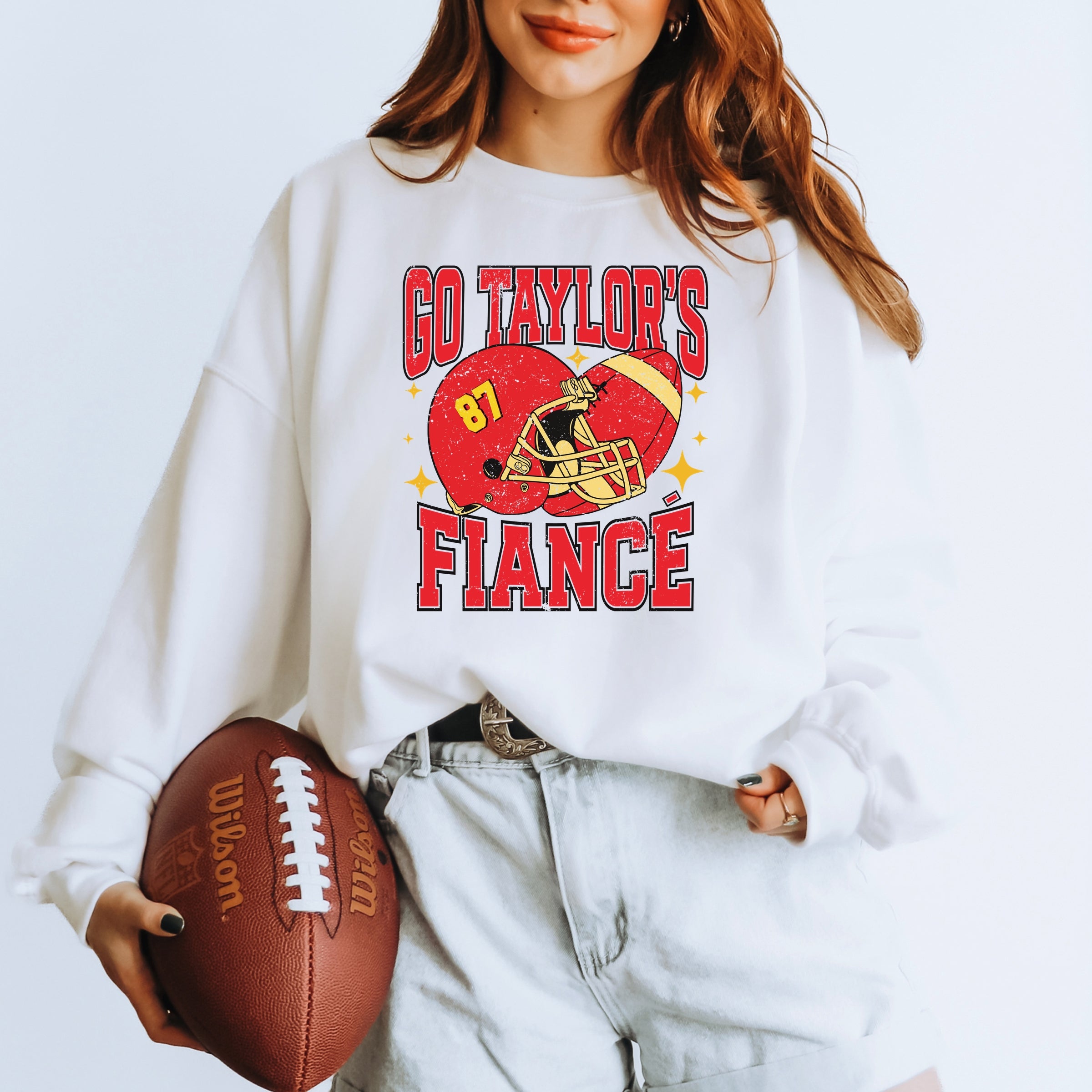 Go Taylor's Fiance Sparkle - Womens Sweatshirt