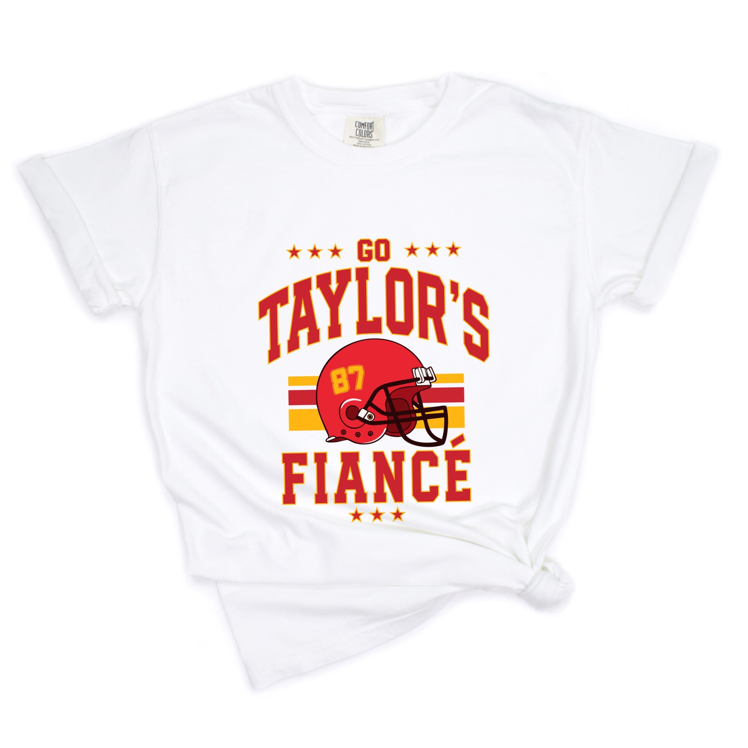 Go Taylor's Fiance Helmet - Womens Garment Dyed Tee