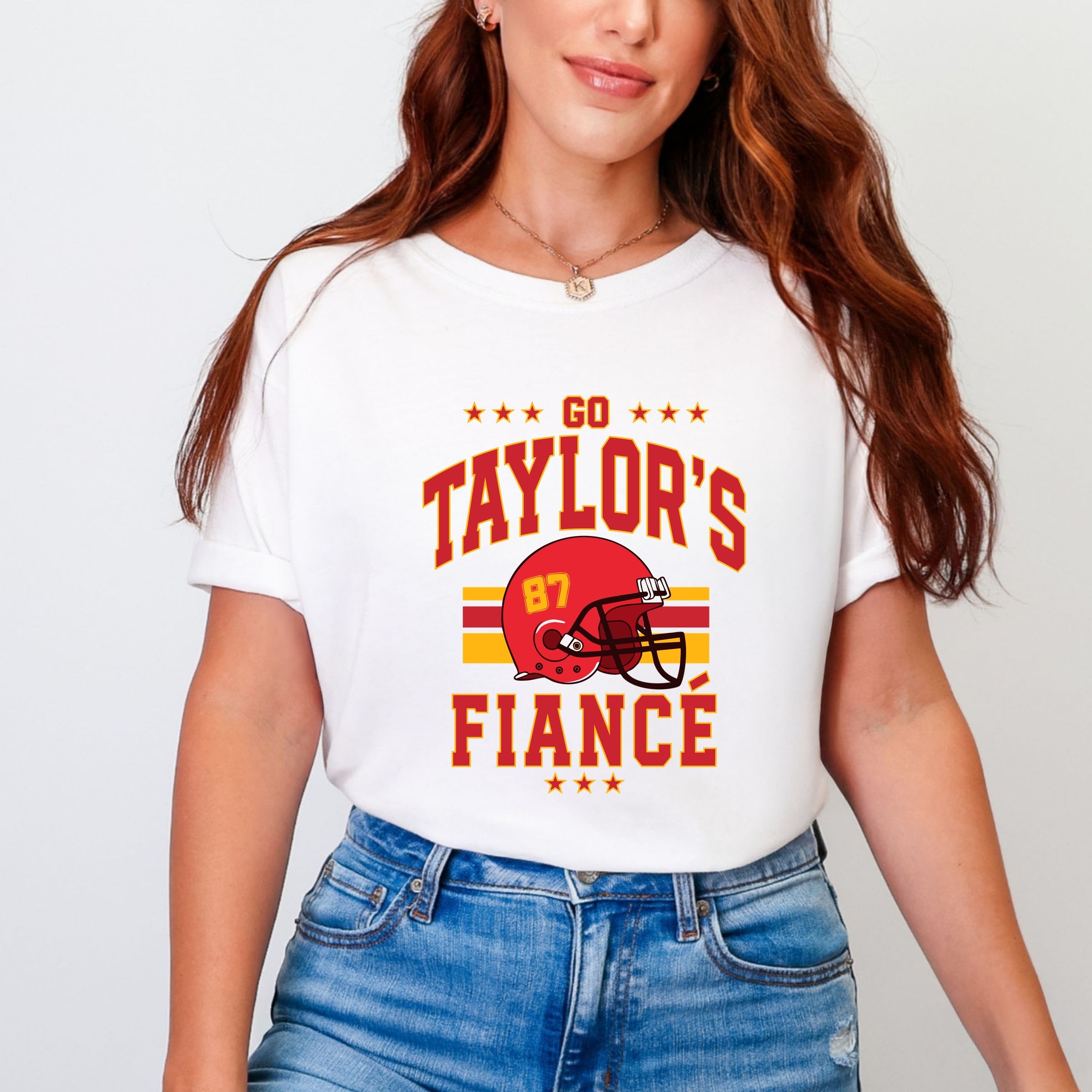 Go Taylor's Fiance Helmet - Womens Garment Dyed Tee