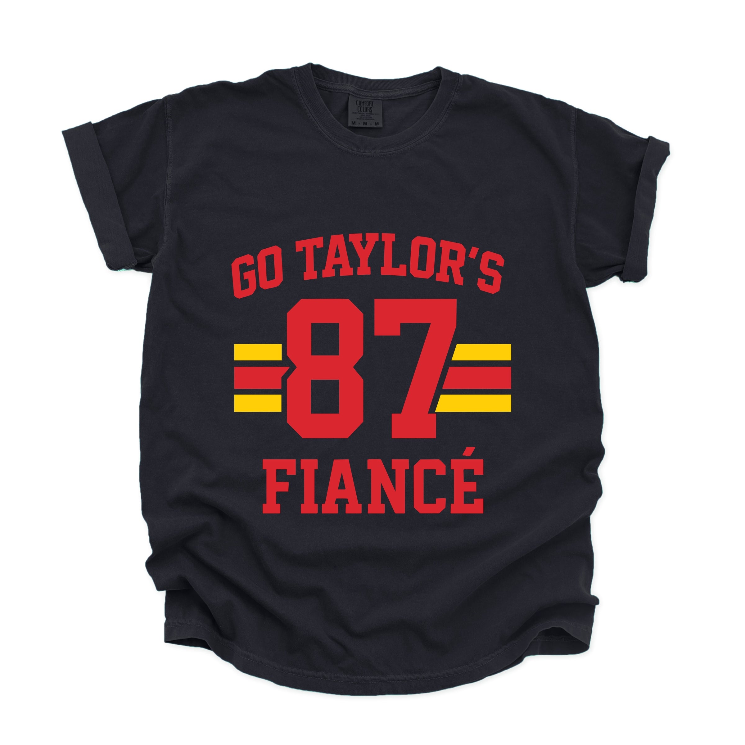 Go Taylor's Fiance 87 - Womens Garment Dyed Tee