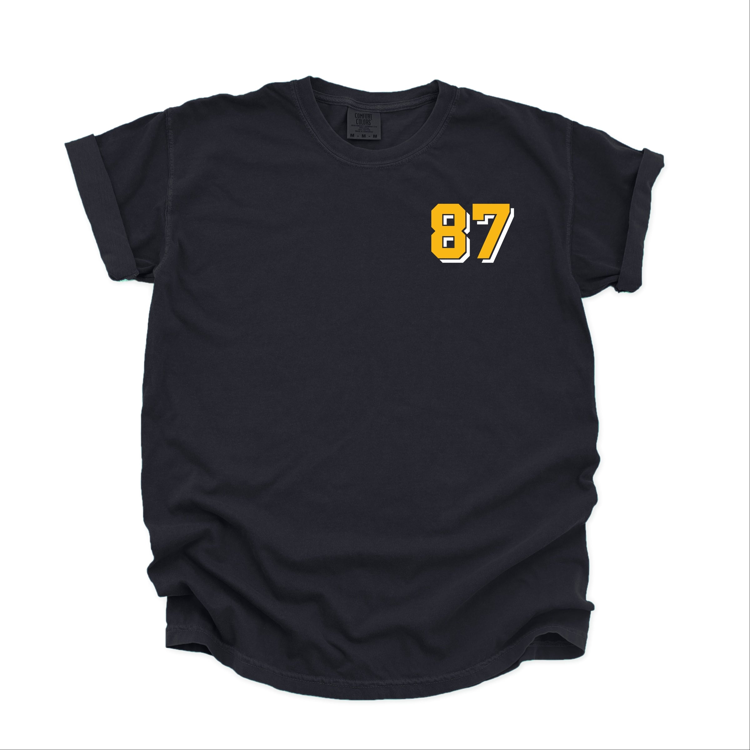 Go Taylor's Fiancé Yellow - Womens Garment Dyed Tee