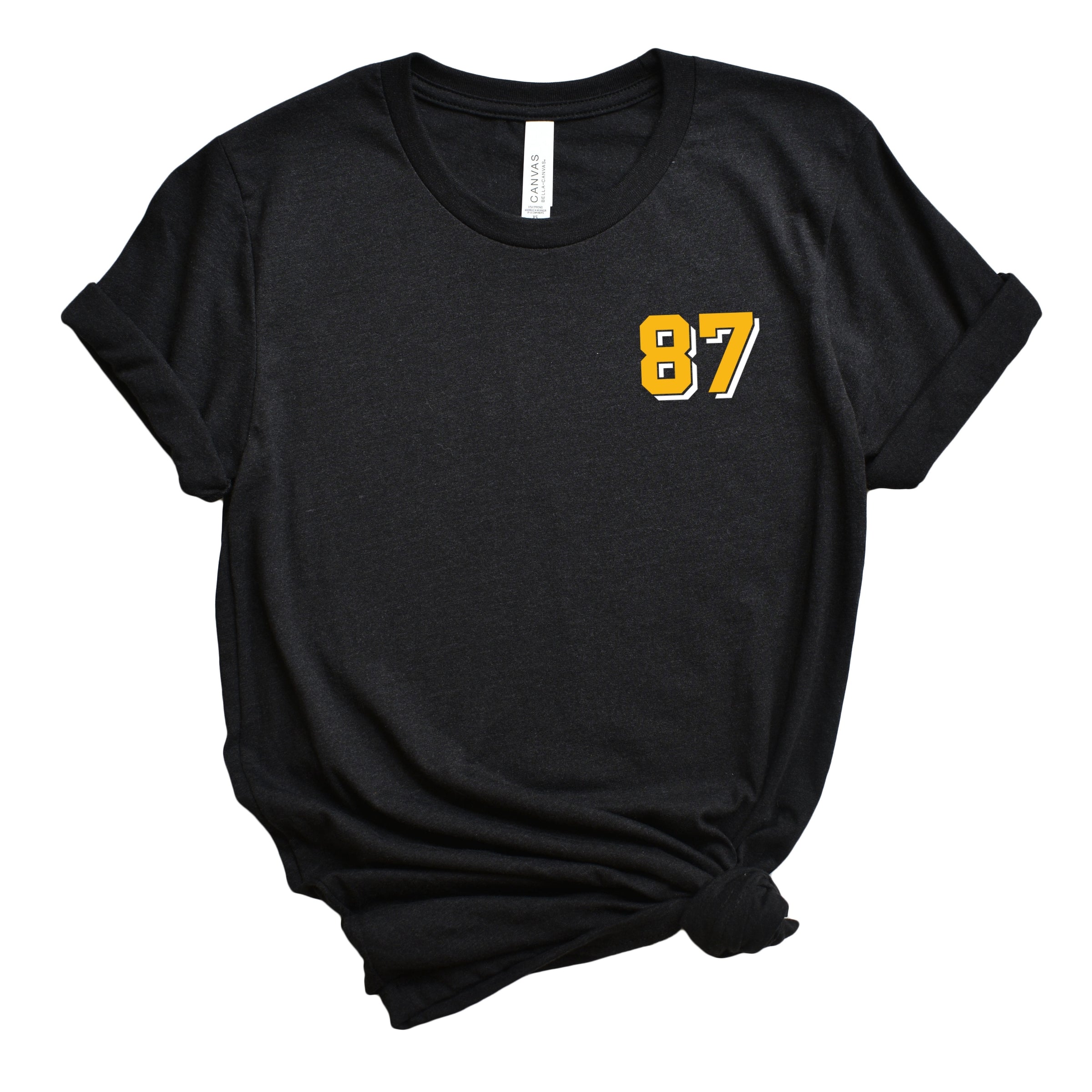 Taylor's Fiancé Number 87 Front And Back - Womens Short Sleeve Tee