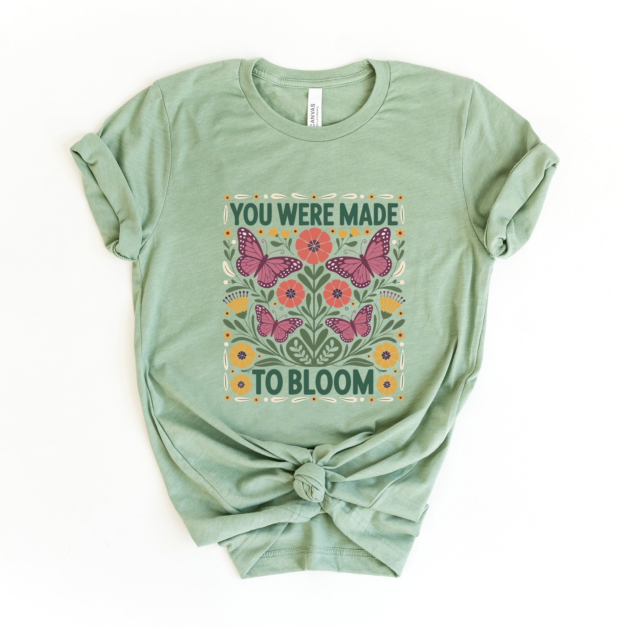 You Were Made To Bloom - Women's Short Sleeve Graphic T-Shirt