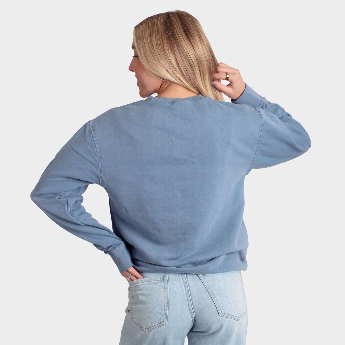 28026W_F-LGDSWT Blue Jean