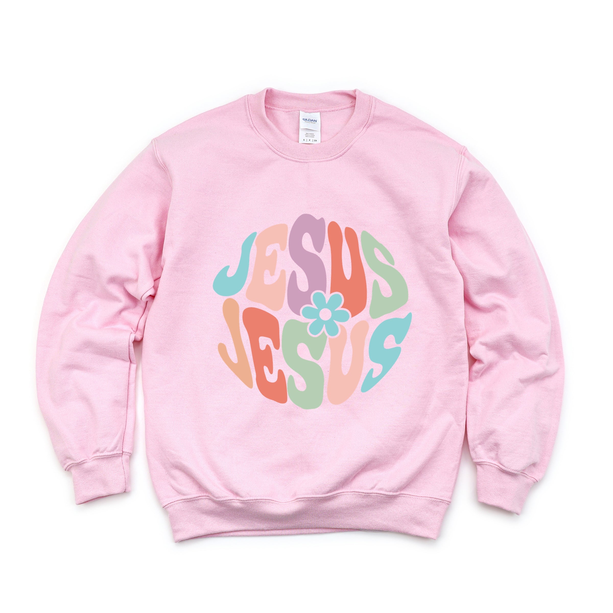 Jesus Flowers - Women's Graphic Sweatshirt