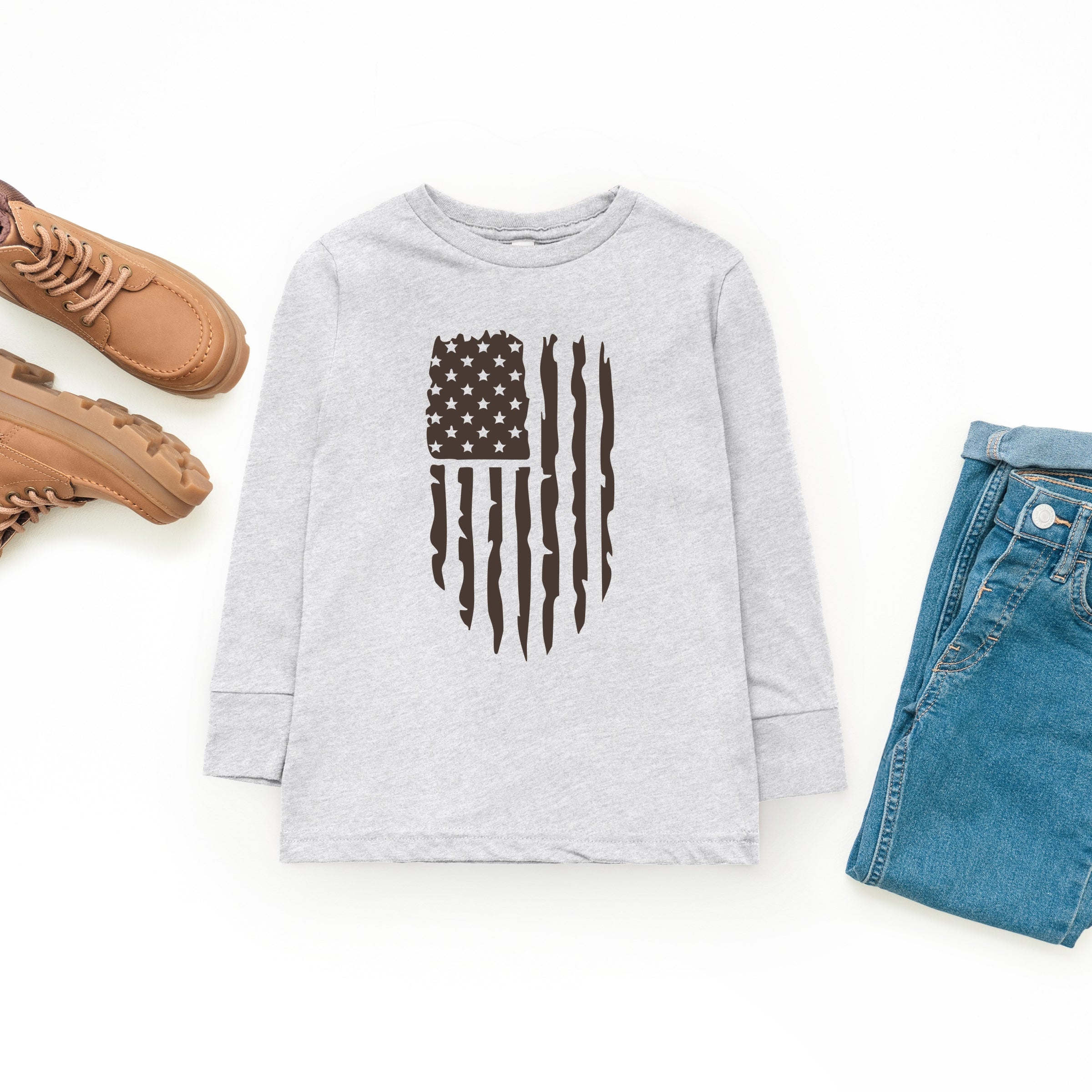 19952BRO_F-RSYLS Heather Grey