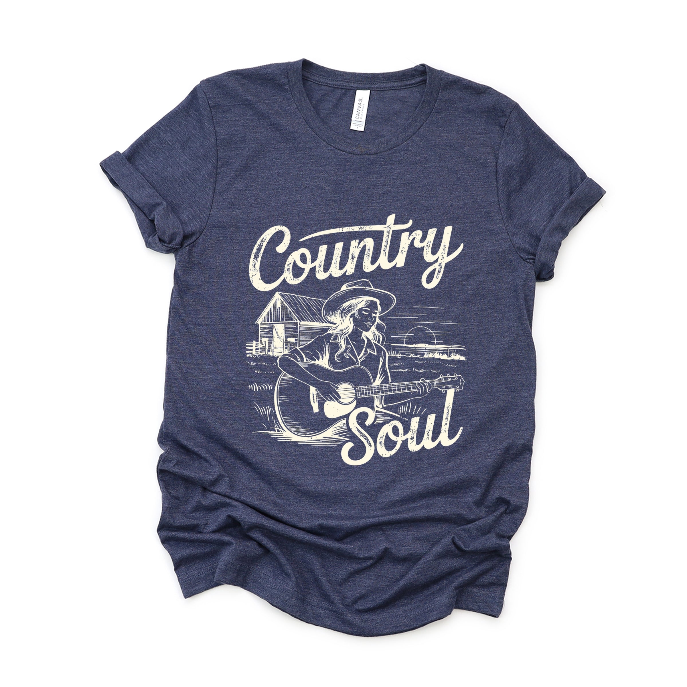 19956CRE_F-C Heather Navy