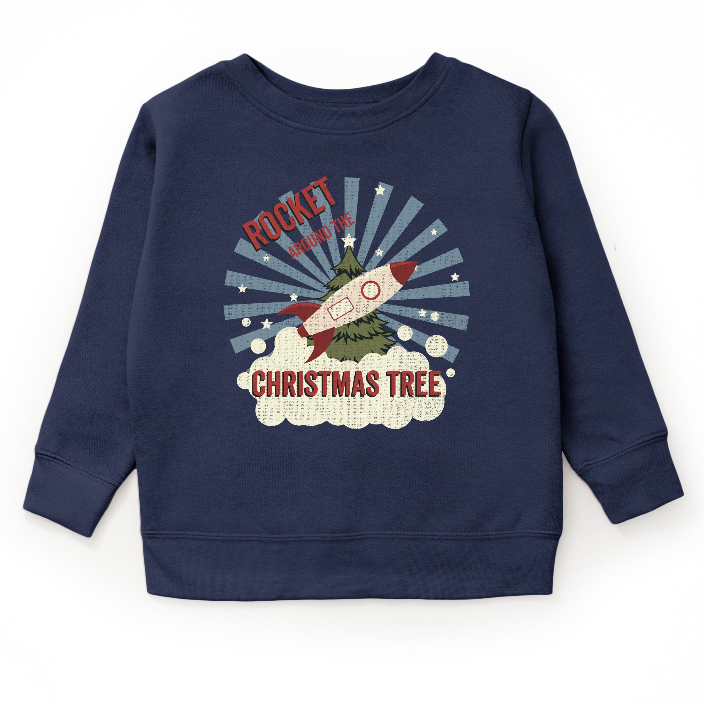 Rocket Around The Christmas Tree - Youth Graphic Sweatshirt