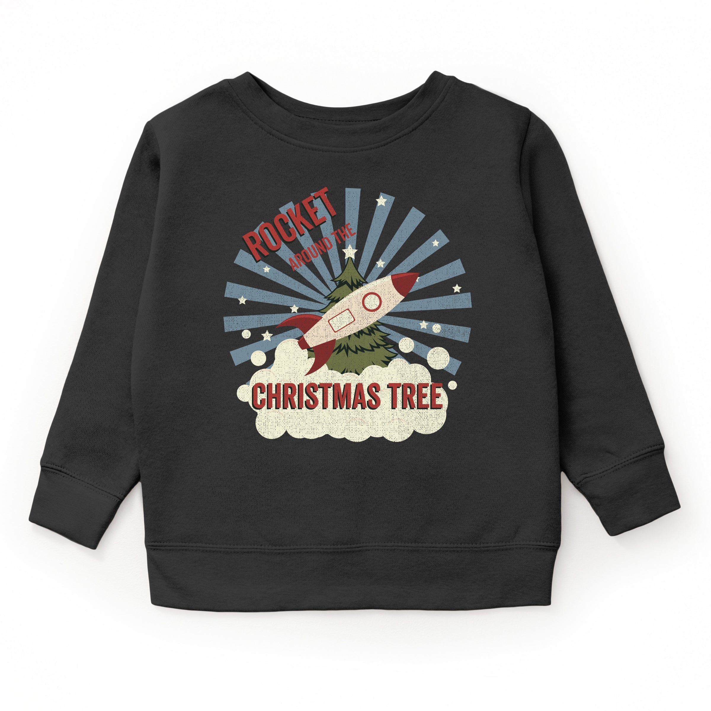 Rocket Around The Christmas Tree - Youth Graphic Sweatshirt