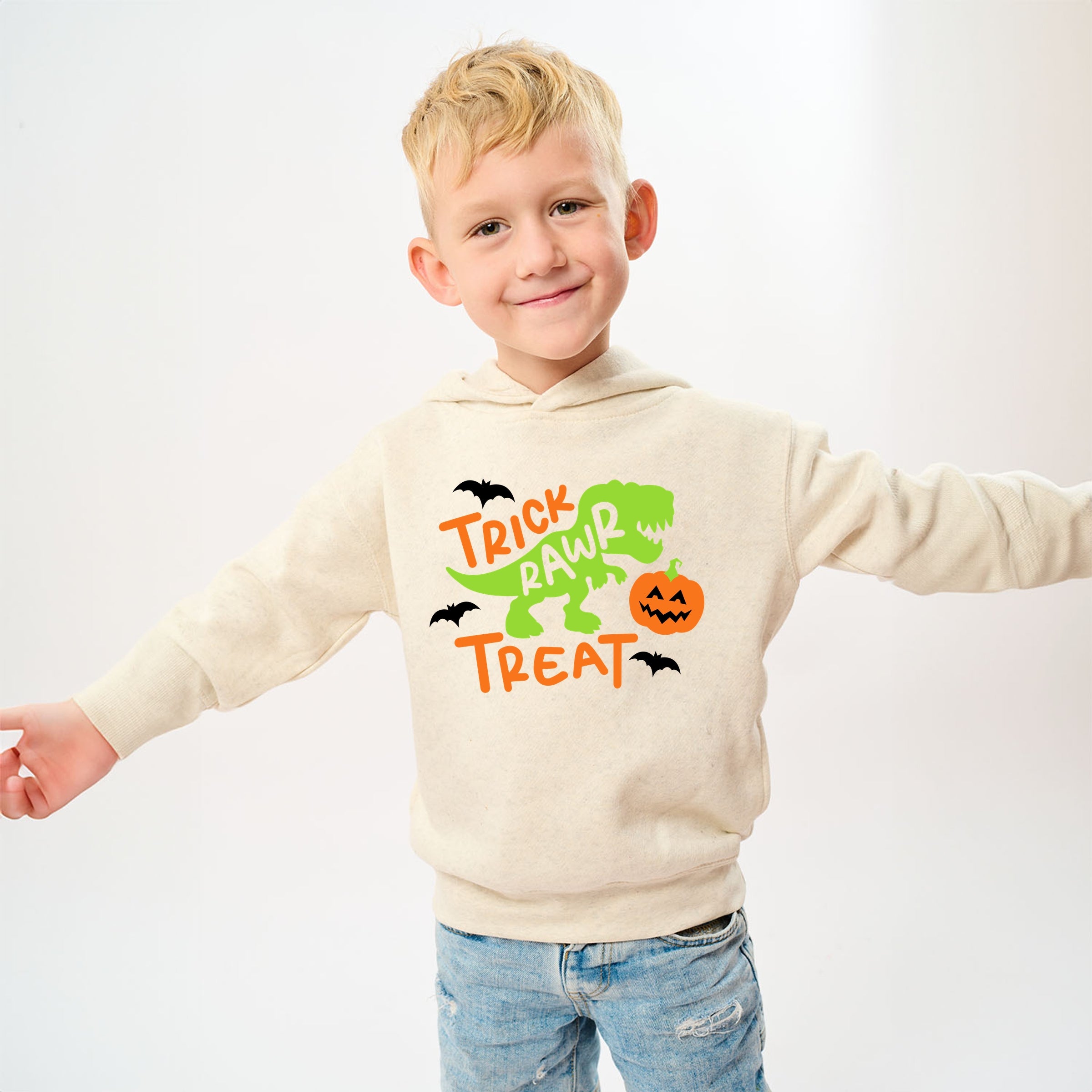 Trick Rawr Treat - Toddler Hoodie